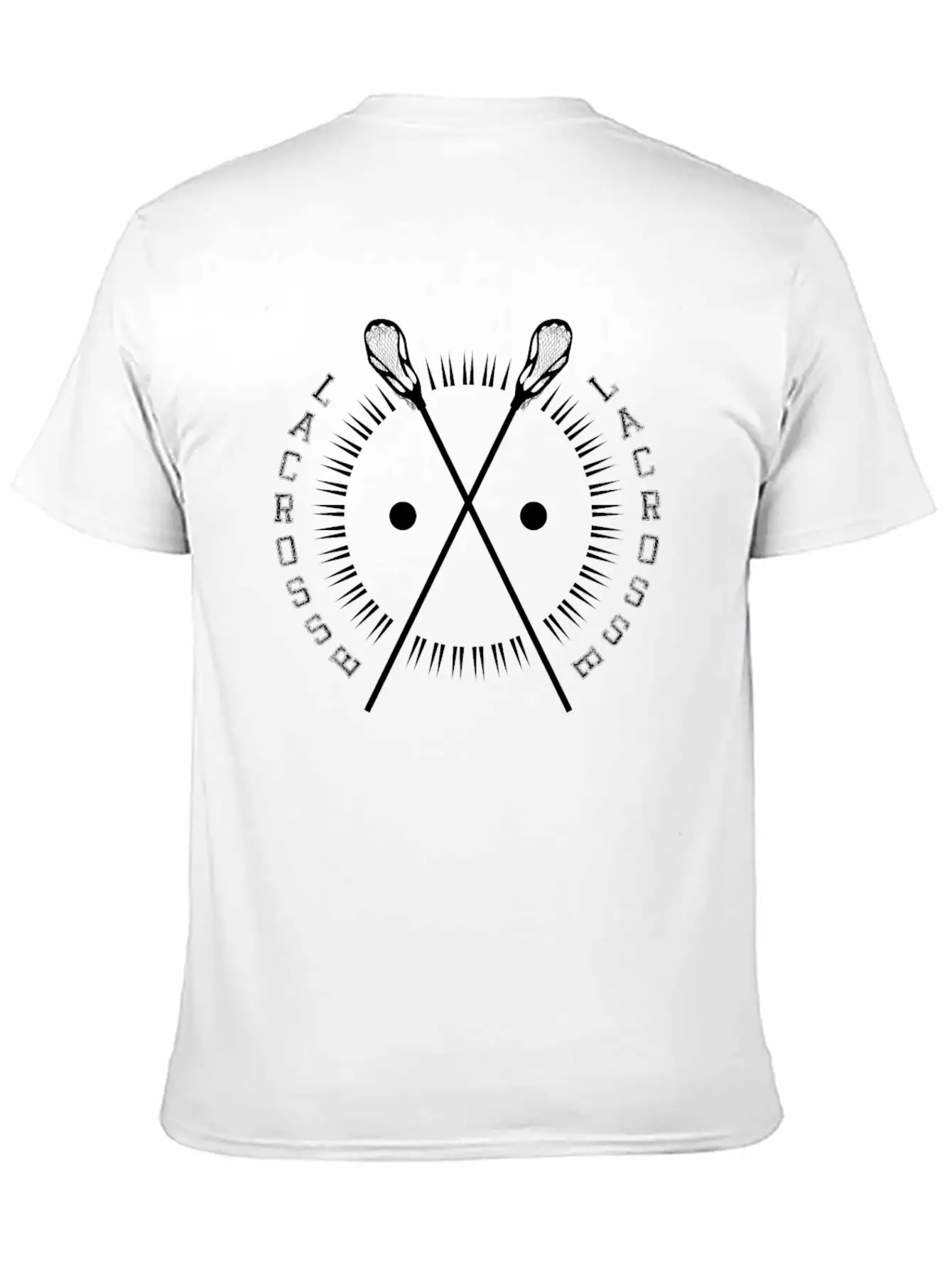 Lacrosse Field Hockey Sticks Goal American Sport Timeless Short Sleeve Tee – Comfy And Minimalist Design