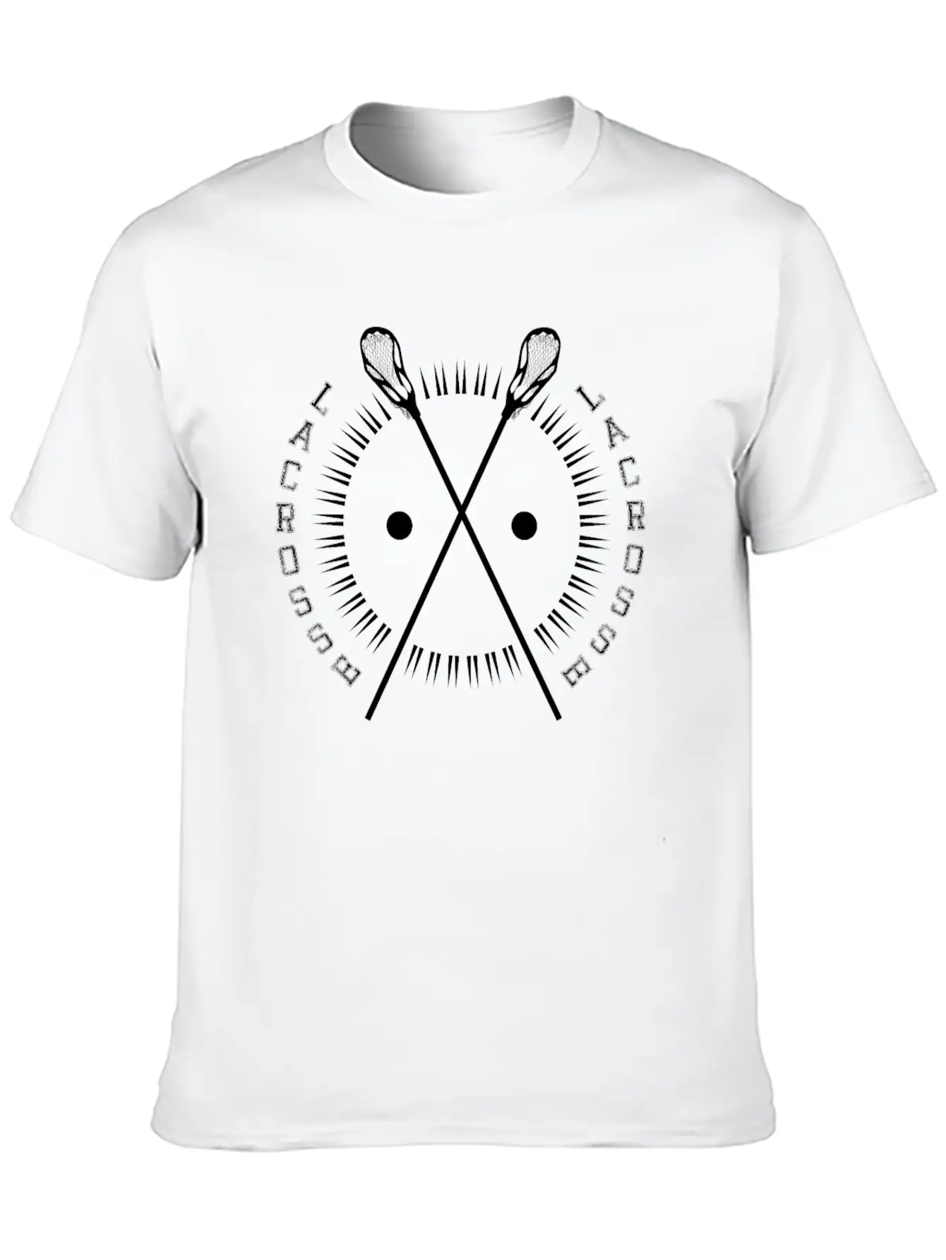 Lacrosse Field Hockey Sticks Goal American Sport Timeless Short Sleeve Tee – Comfy And Minimalist Design