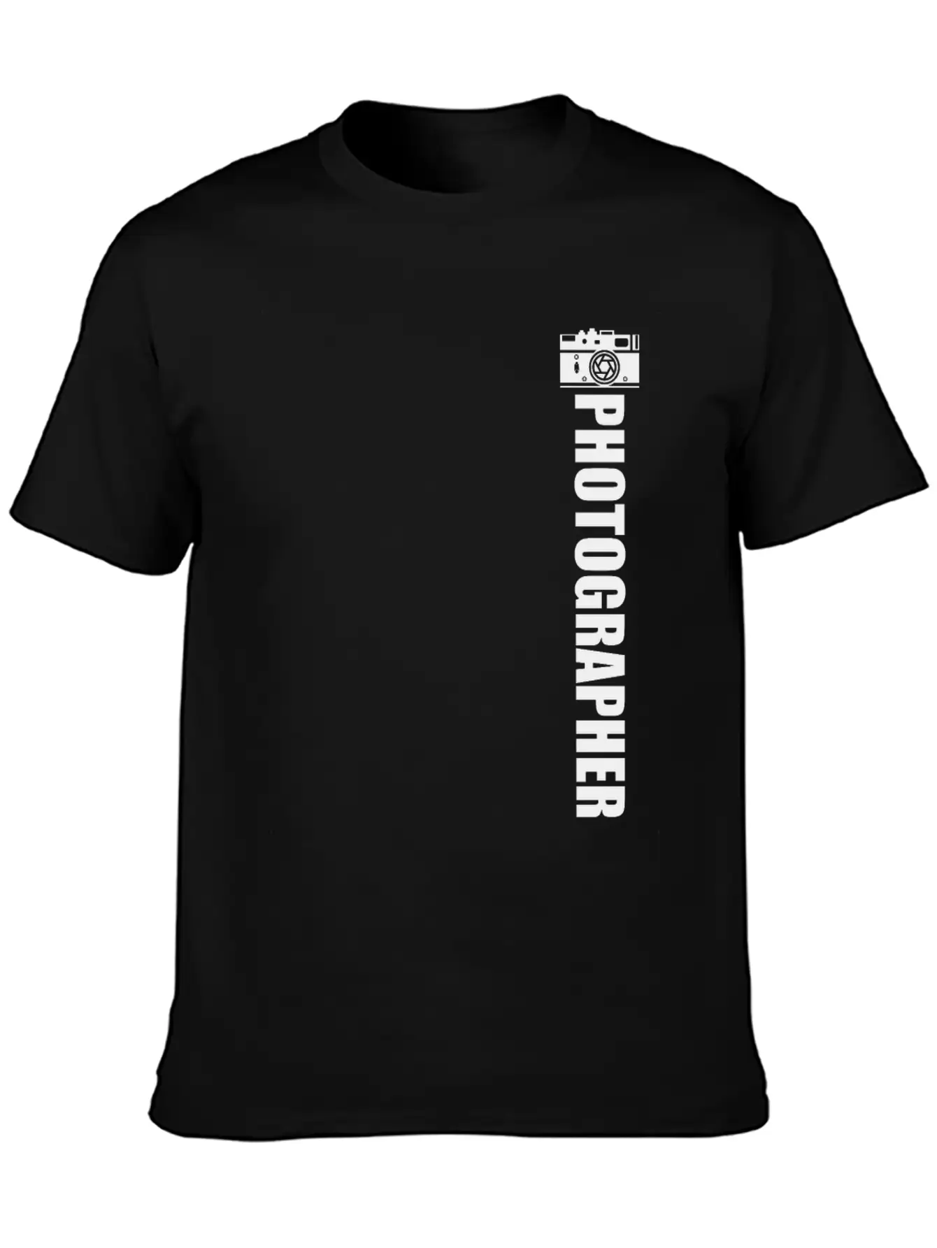 Landscape-Photographer Camera Unisex Casual T-Shirt – Clean Design For Daily Comfort