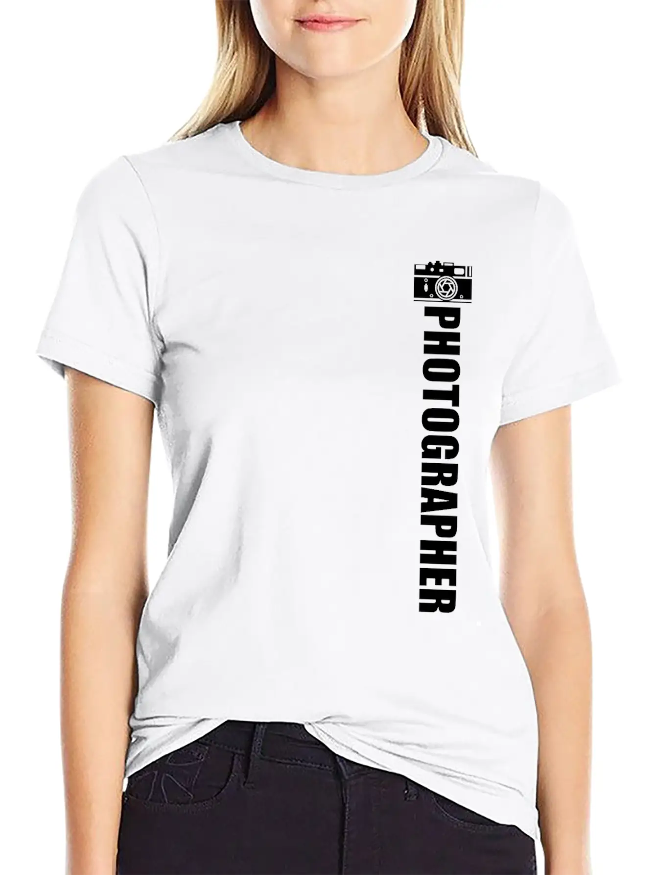 Landscape-Photographer Camera Unisex Casual T-Shirt – Clean Design For Daily Comfort