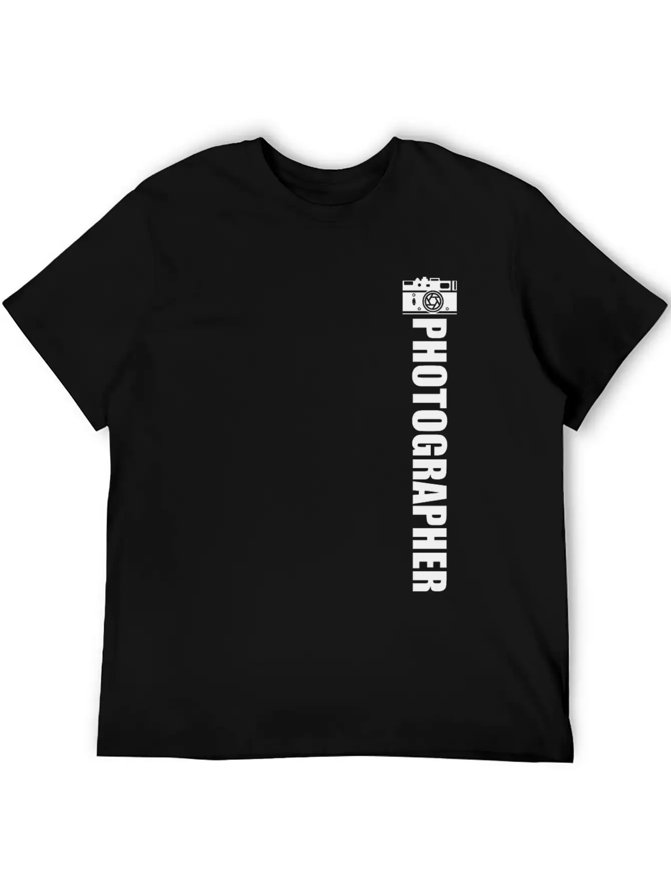 Landscape-Photographer Camera Unisex Casual T-Shirt – Clean Design For Daily Comfort