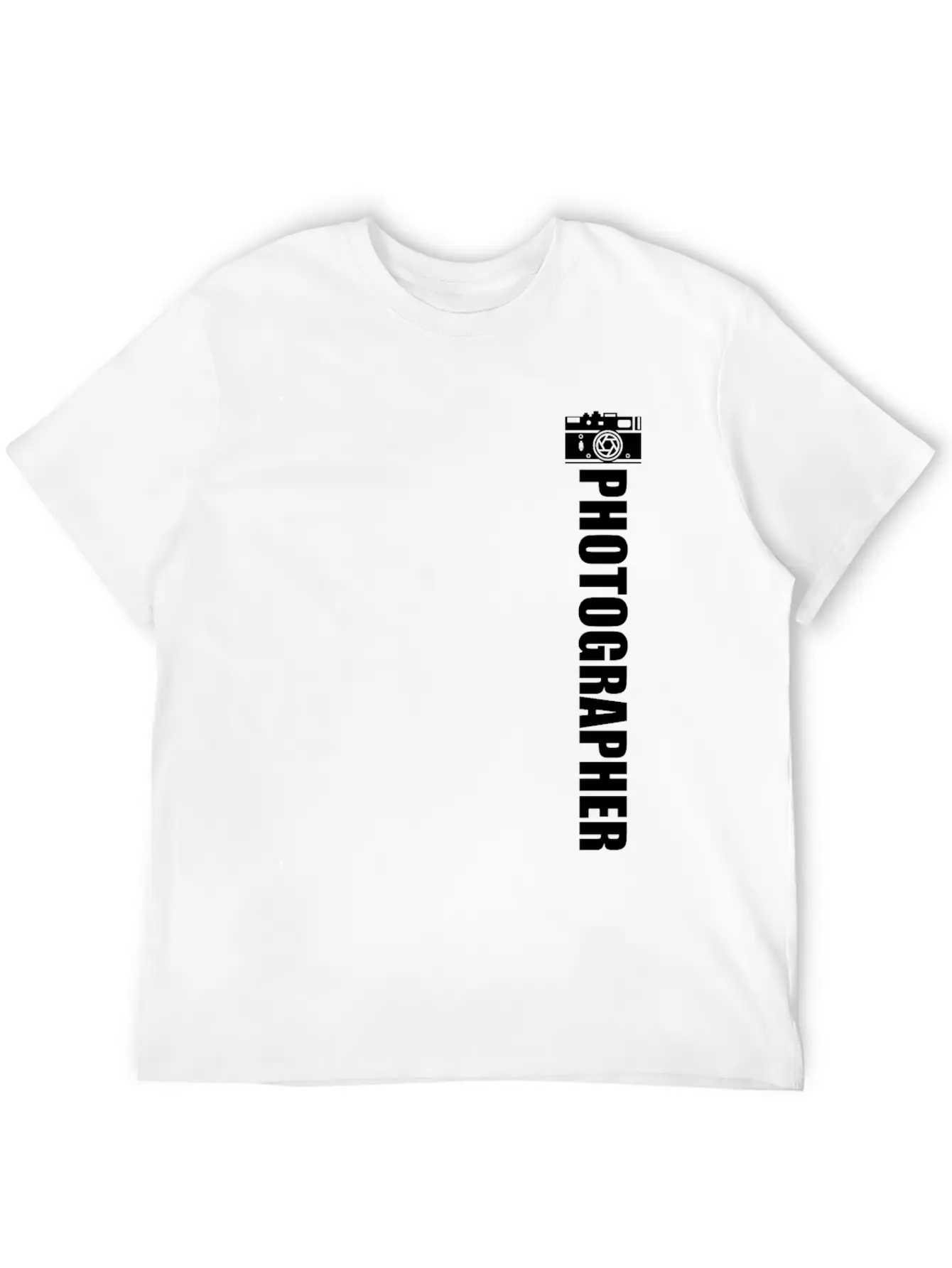 Landscape-Photographer Camera Unisex Casual T-Shirt – Clean Design For Daily Comfort