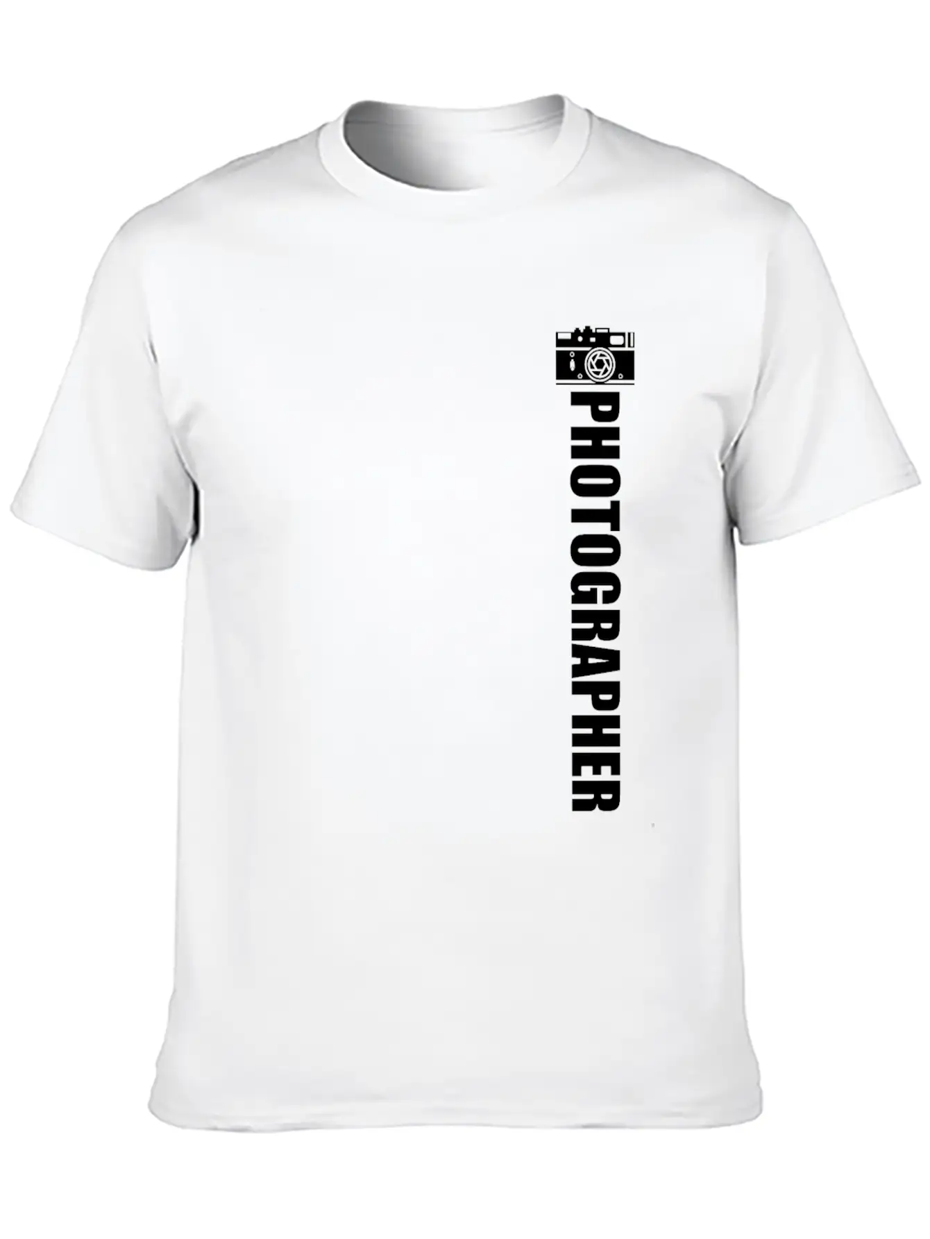 Landscape-Photographer Camera Unisex Casual T-Shirt – Clean Design For Daily Comfort