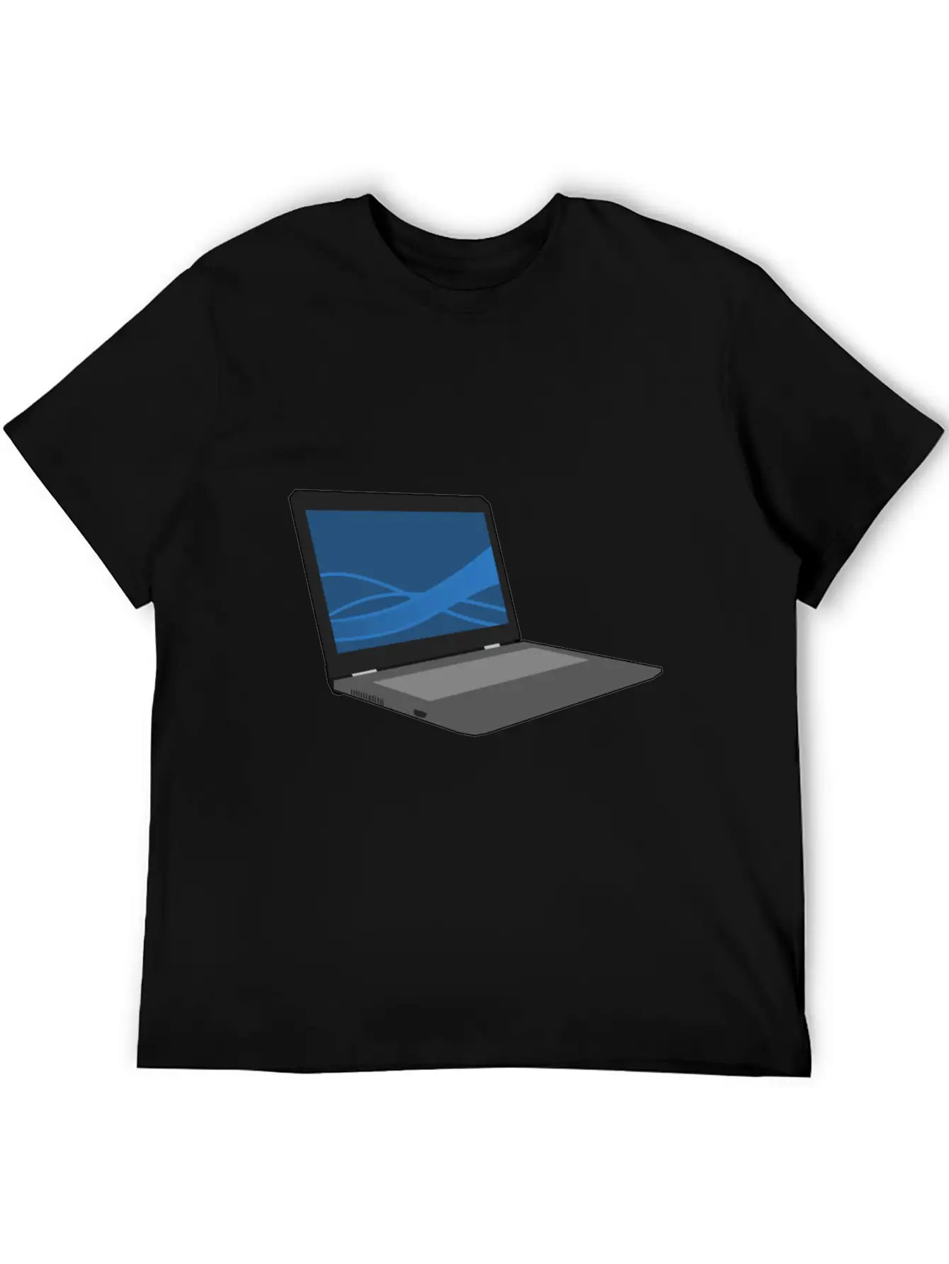 Laptop Computer Keyboard PC Notebook Gift Idea Timeless Short Sleeve Tee – Comfy And Minimalist Design