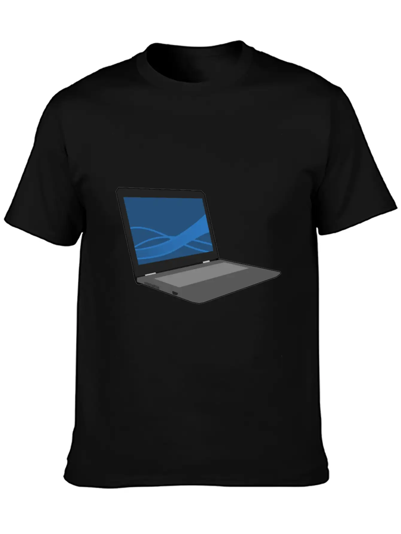 Laptop Computer Keyboard PC Notebook Gift Idea Timeless Short Sleeve Tee – Comfy And Minimalist Design