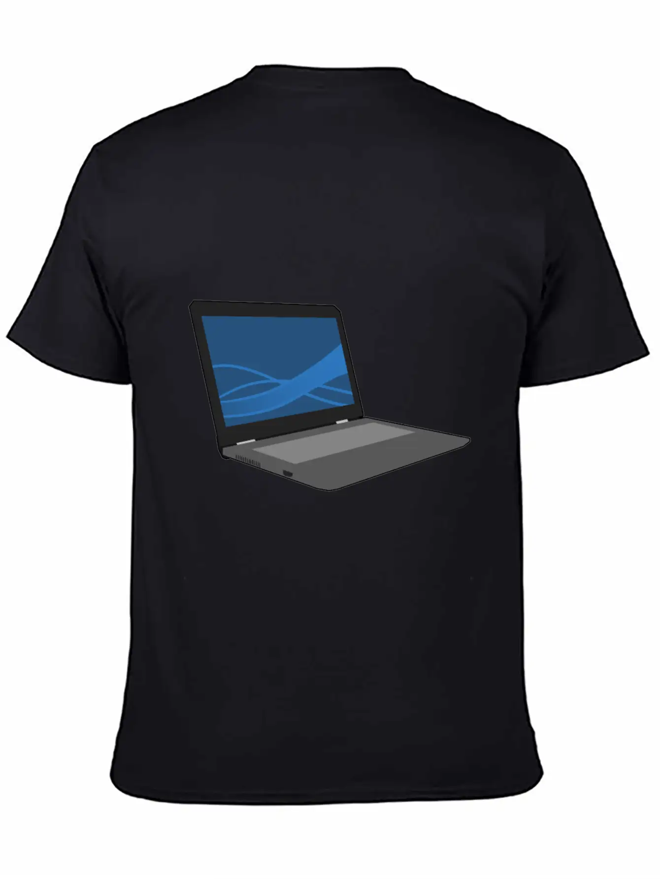 Laptop Computer Keyboard PC Notebook Gift Idea Timeless Short Sleeve Tee – Comfy And Minimalist Design