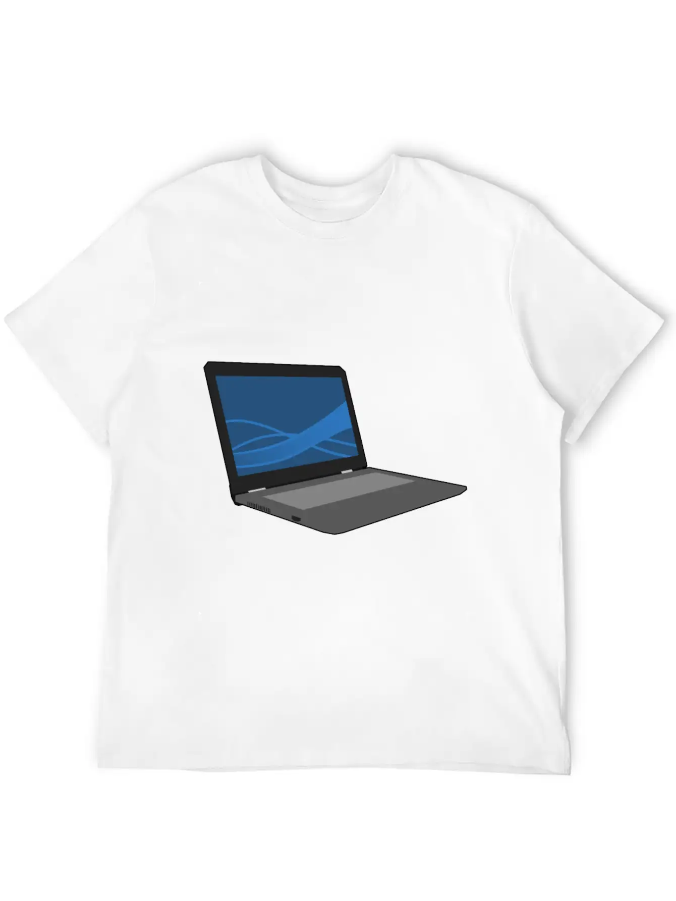 Laptop Computer Keyboard PC Notebook Gift Idea Timeless Short Sleeve Tee – Comfy And Minimalist Design