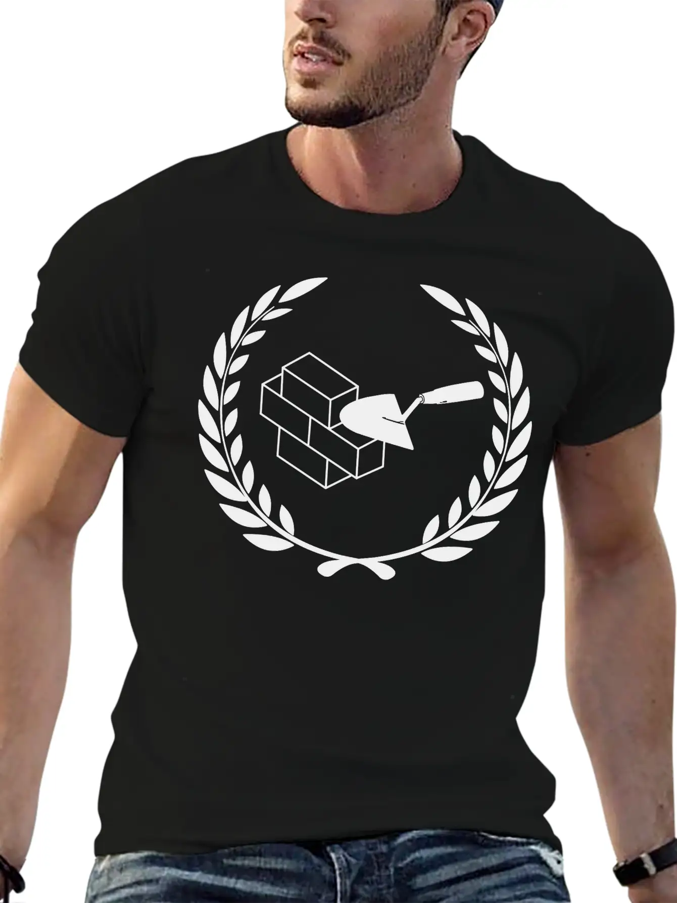 Laurel Wreath Masons Essential Unisex Summer Tee – Soft Cotton Casual Fit