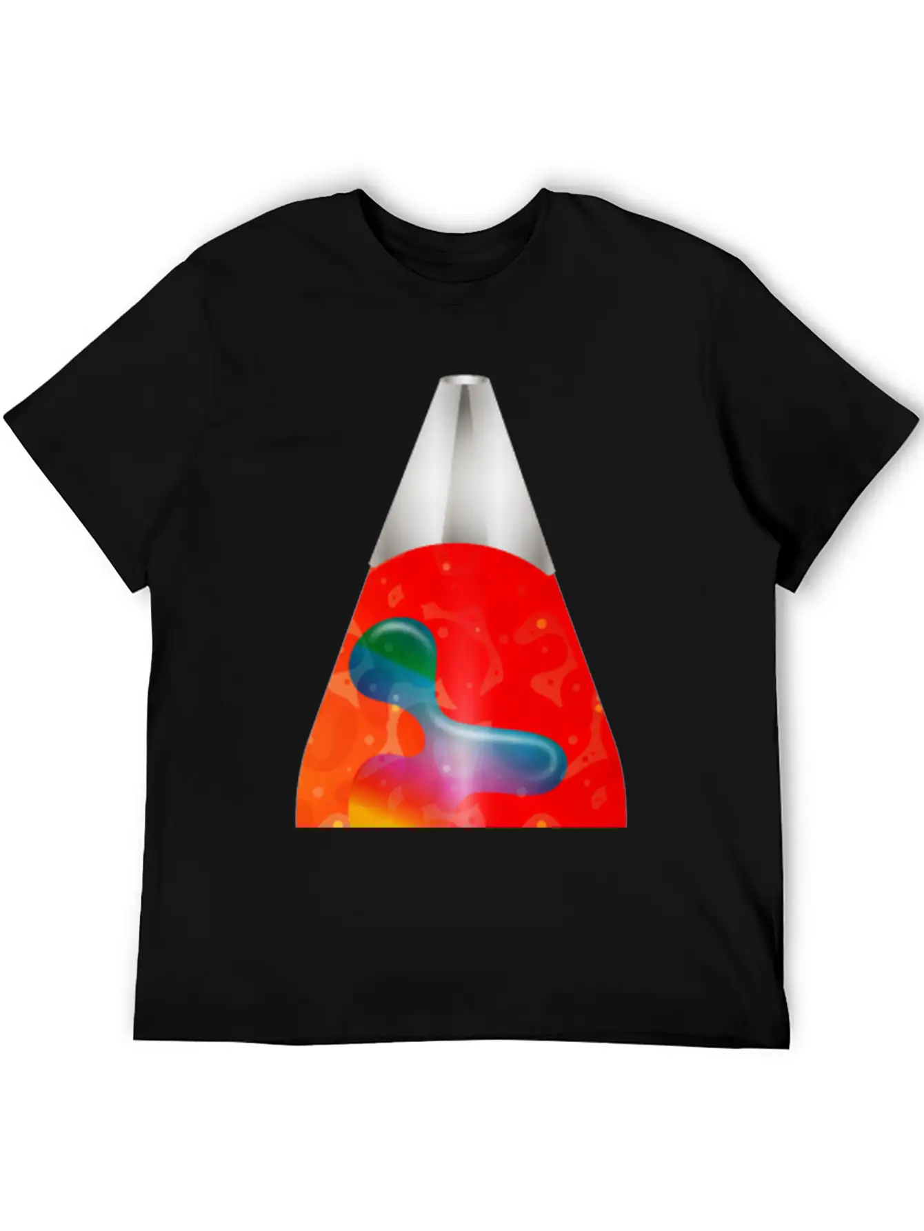 Lava Lamp A Cult Object From The 70s Comfortable Minimalist Graphic Tee – Summer Style Essential