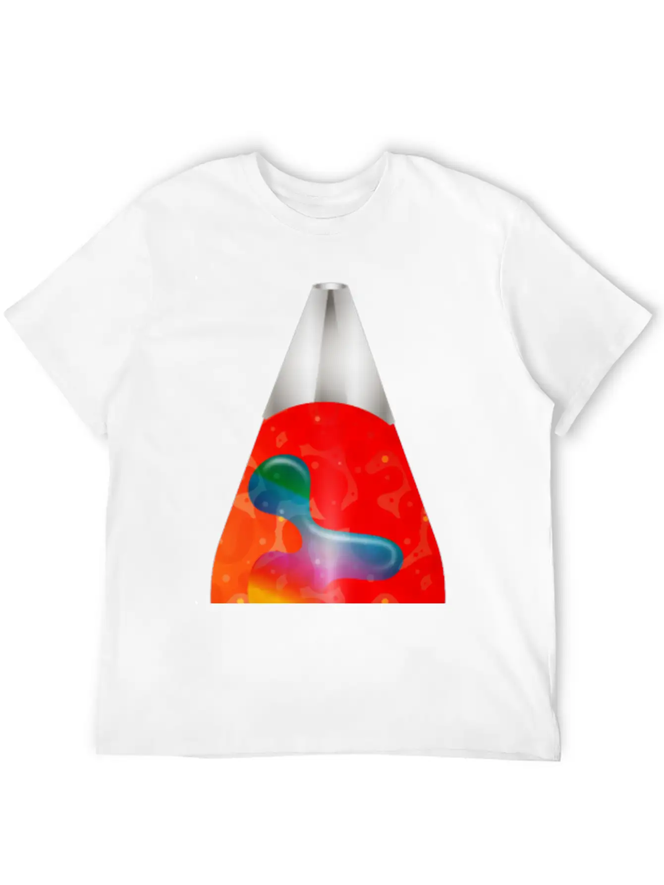 Lava Lamp A Cult Object From The 70s Comfortable Minimalist Graphic Tee – Summer Style Essential