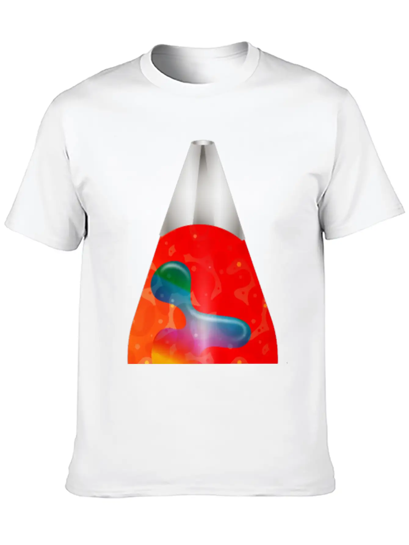 Lava Lamp A Cult Object From The 70s Comfortable Minimalist Graphic Tee – Summer Style Essential