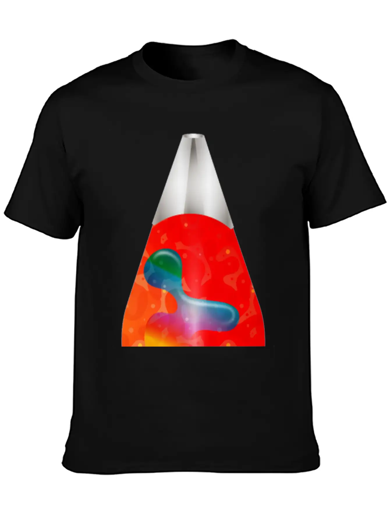 Lava Lamp A Cult Object From The 70s Comfortable Minimalist Graphic Tee – Summer Style Essential