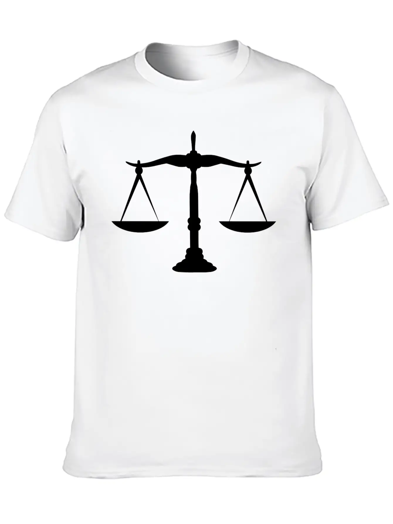 Law Scale Timeless Short Sleeve Tee – Comfy And Minimalist Design