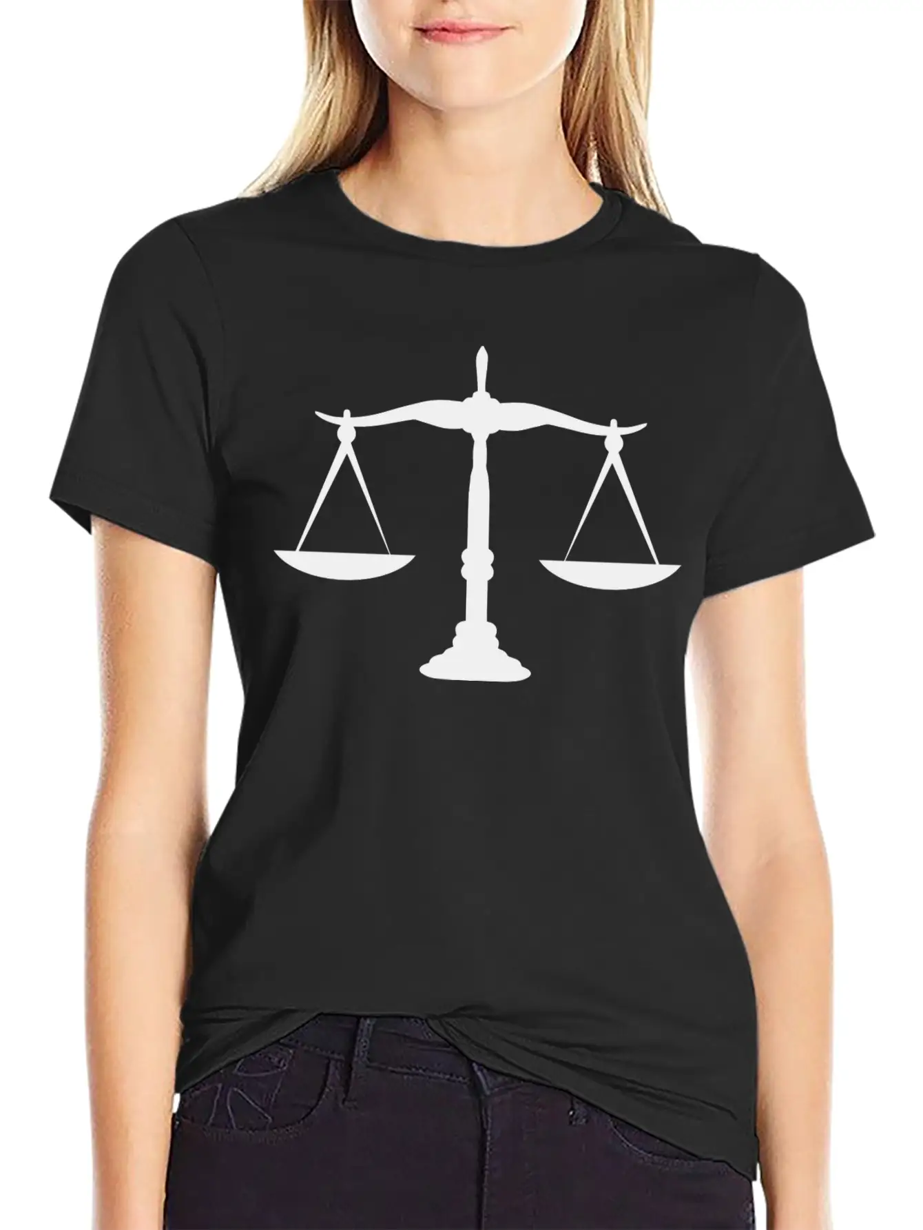 Law Scale Timeless Short Sleeve Tee – Comfy And Minimalist Design