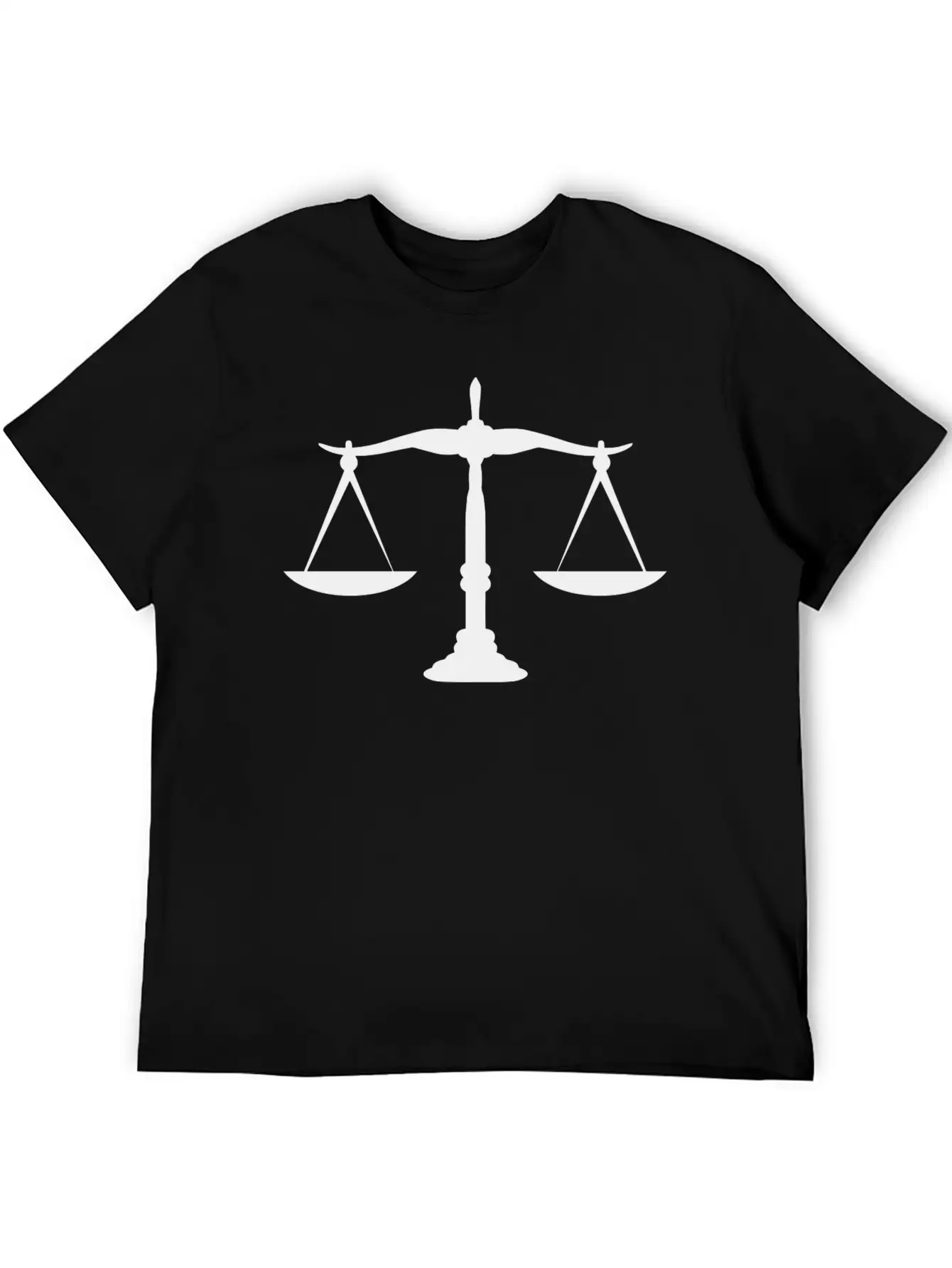 Law Scale Timeless Short Sleeve Tee – Comfy And Minimalist Design