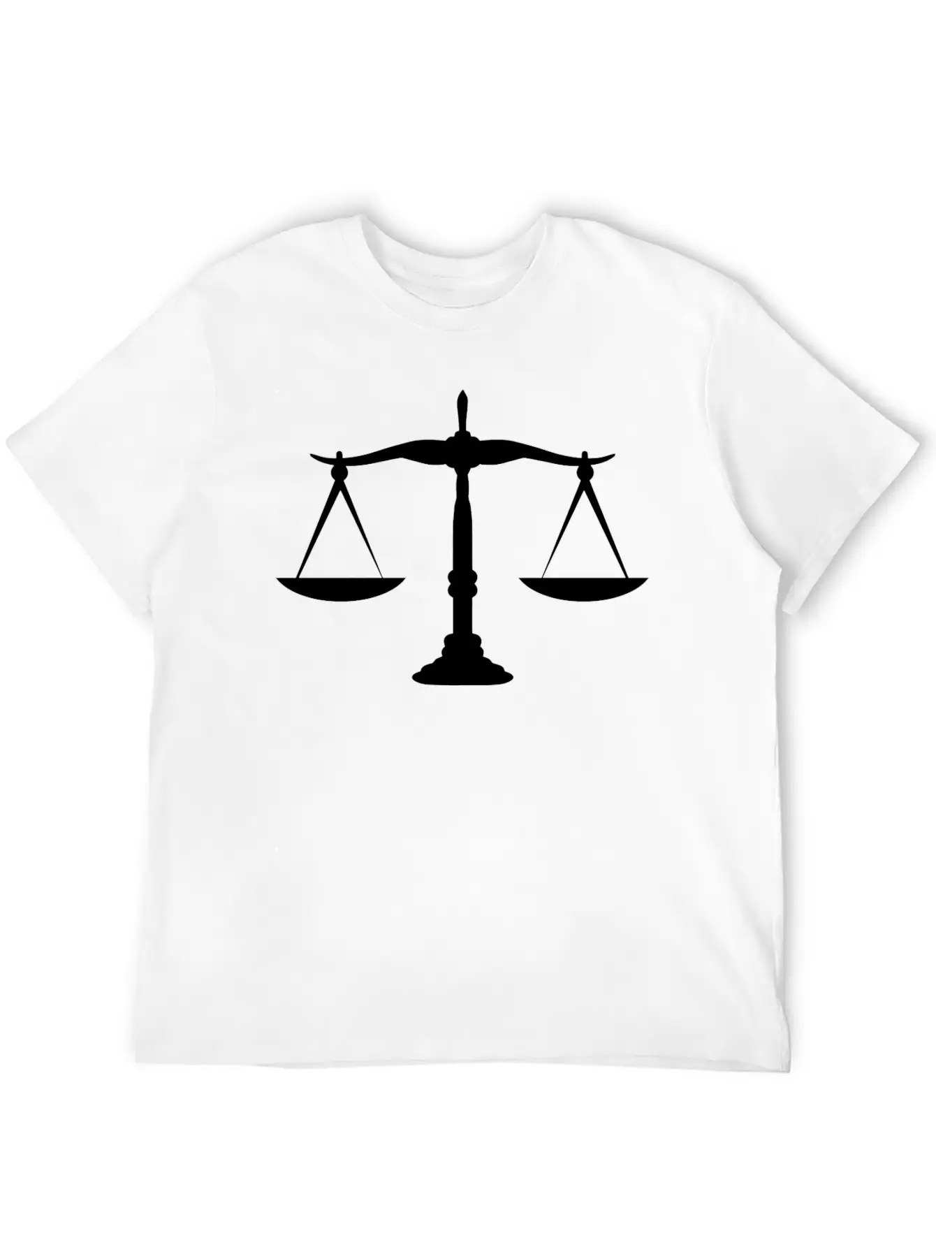 Law Scale Timeless Short Sleeve Tee – Comfy And Minimalist Design