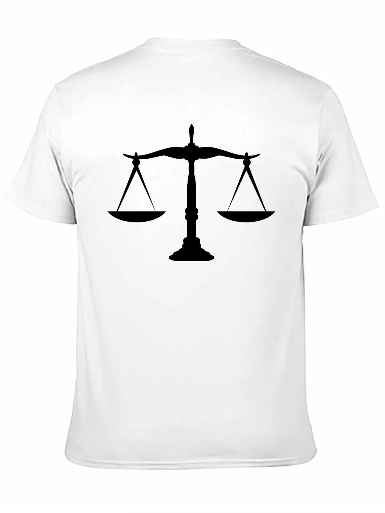 Law Scale Timeless Short Sleeve Tee – Comfy And Minimalist Design