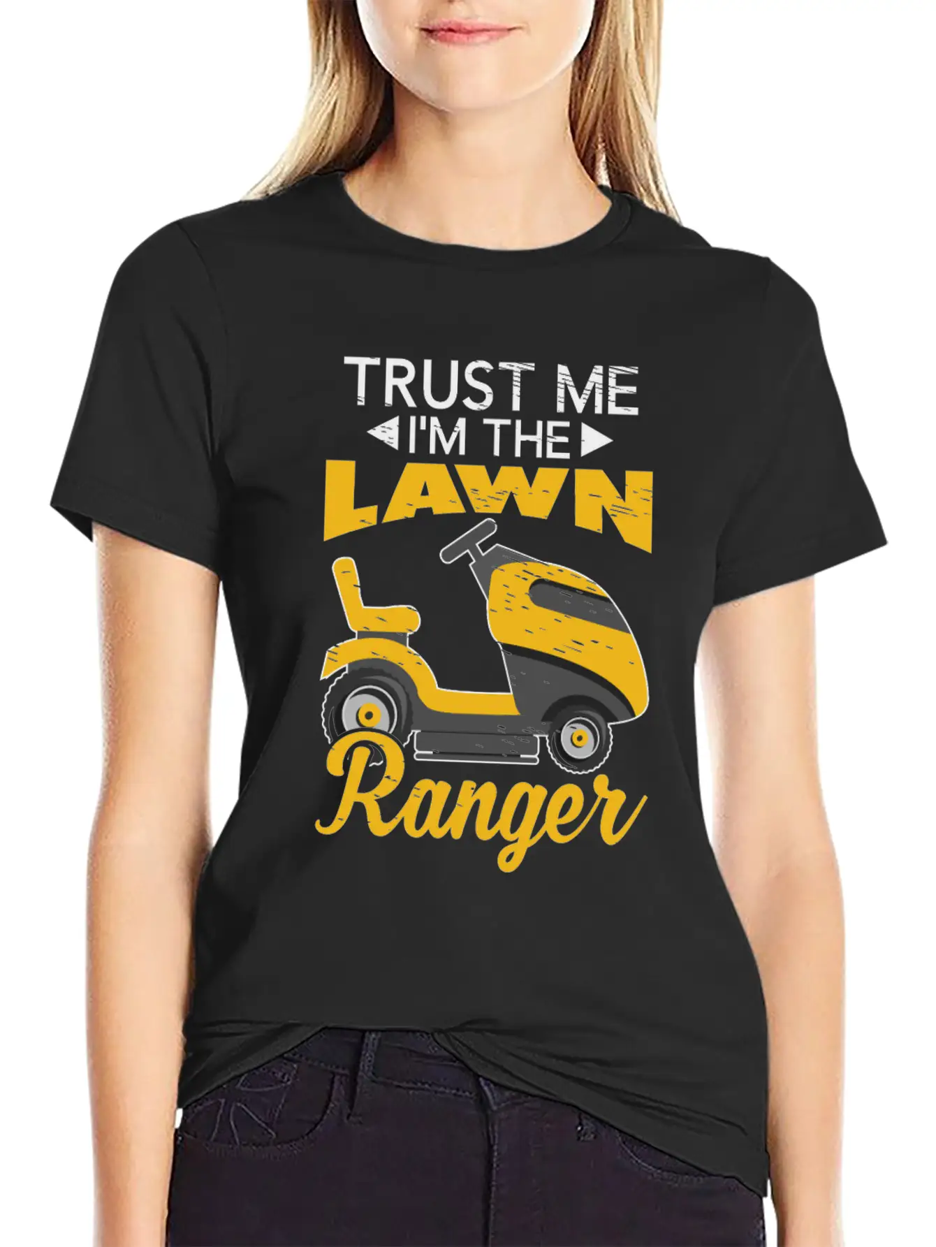 Lawn Caretaker Grass Lawn Mower Mowing Fields Stylish Everyday T-Shirt – Unisex Basic Cotton Tee