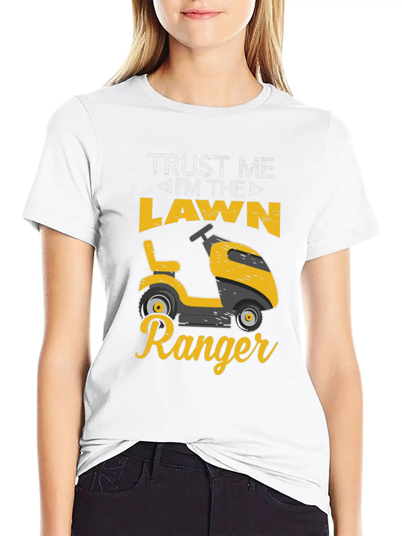 Lawn Caretaker Grass Lawn Mower Mowing Fields Stylish Everyday T-Shirt – Unisex Basic Cotton Tee