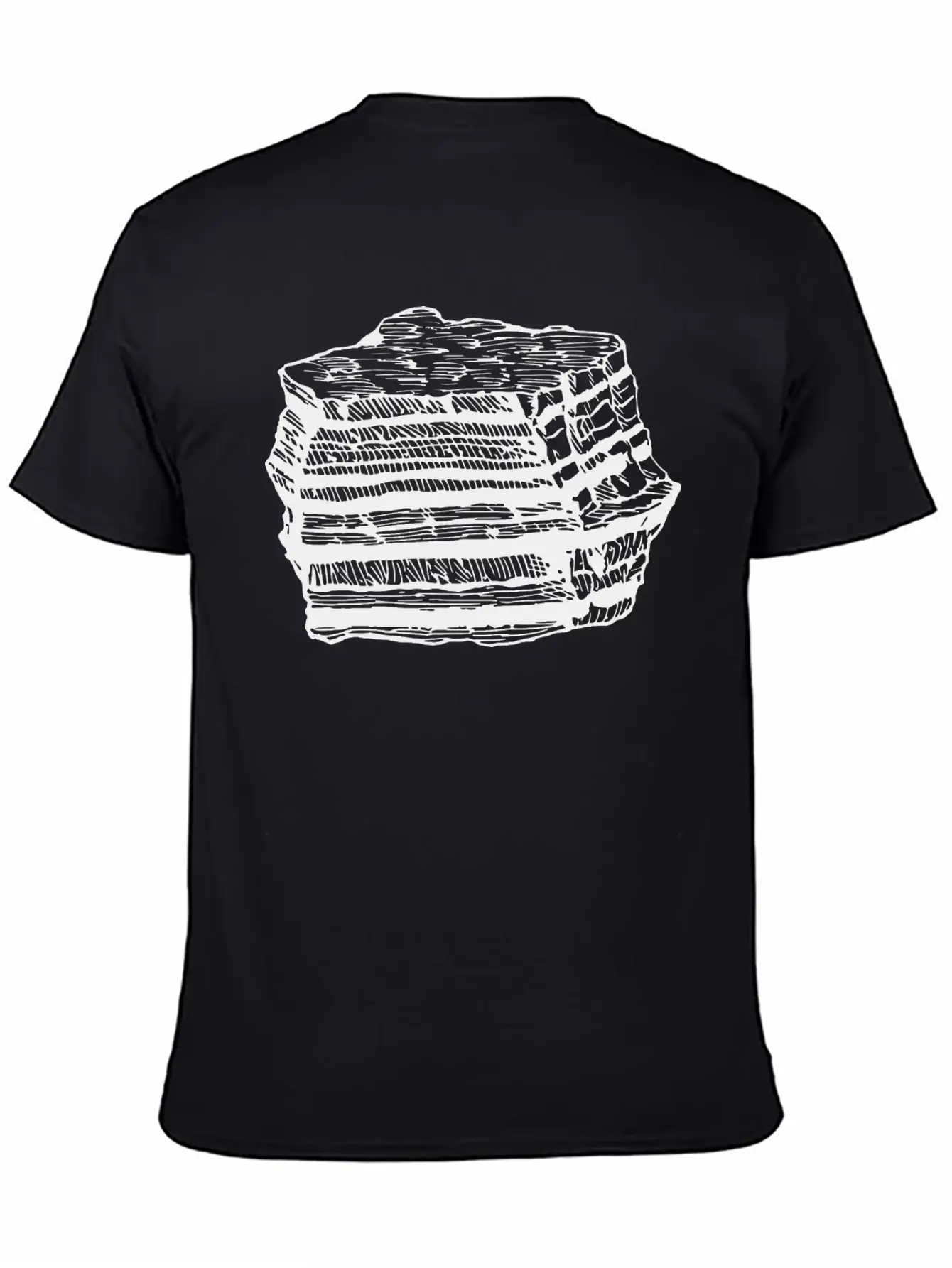 Layered Rock Timeless Short Sleeve Tee – Comfy And Minimalist Design