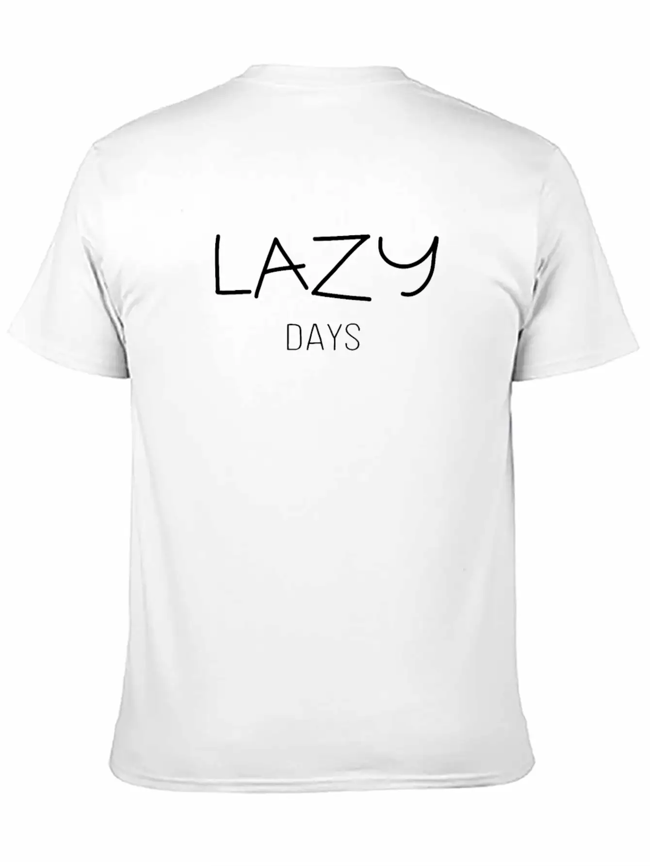 Lazy Days Relaxed Everyday Tee – Lightweight And Durable Cotton