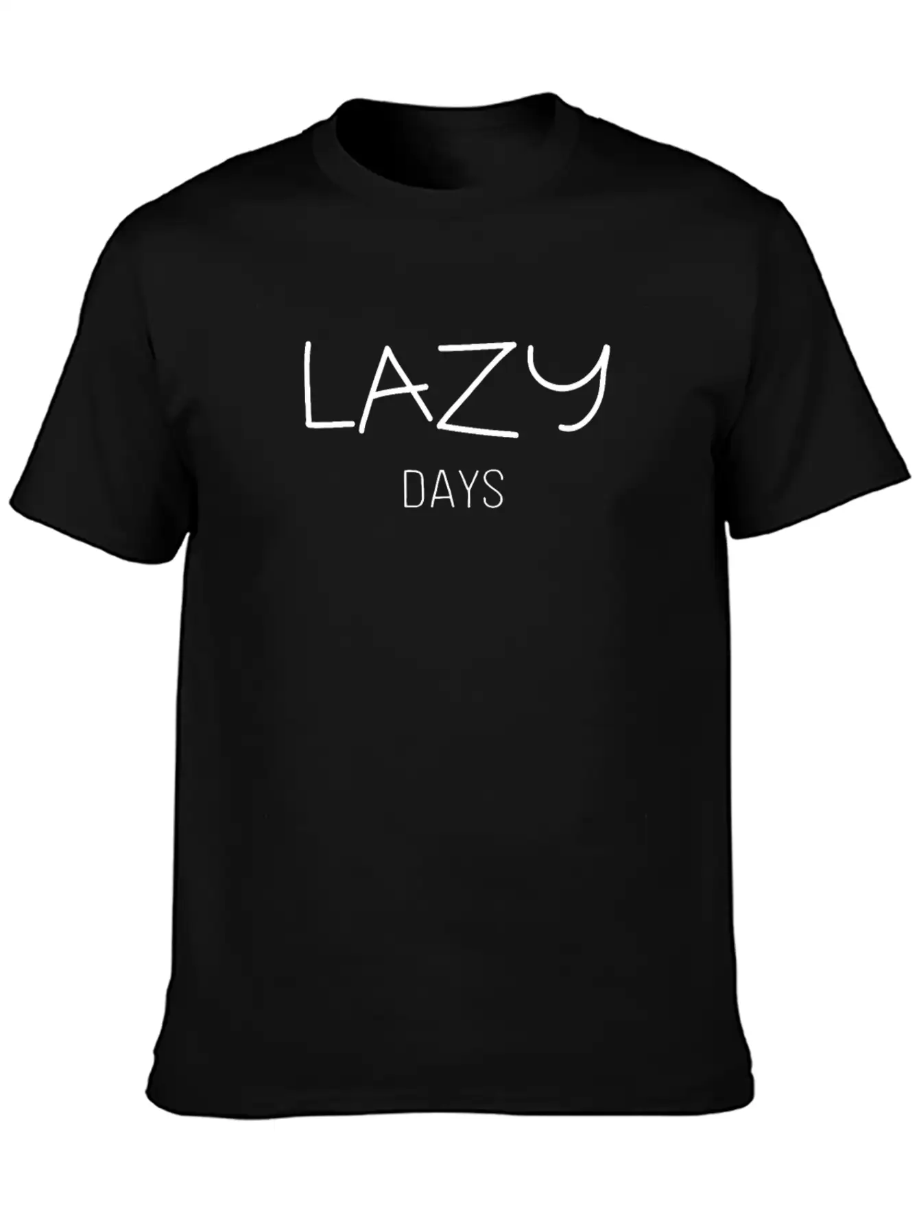 Lazy Days Relaxed Everyday Tee – Lightweight And Durable Cotton