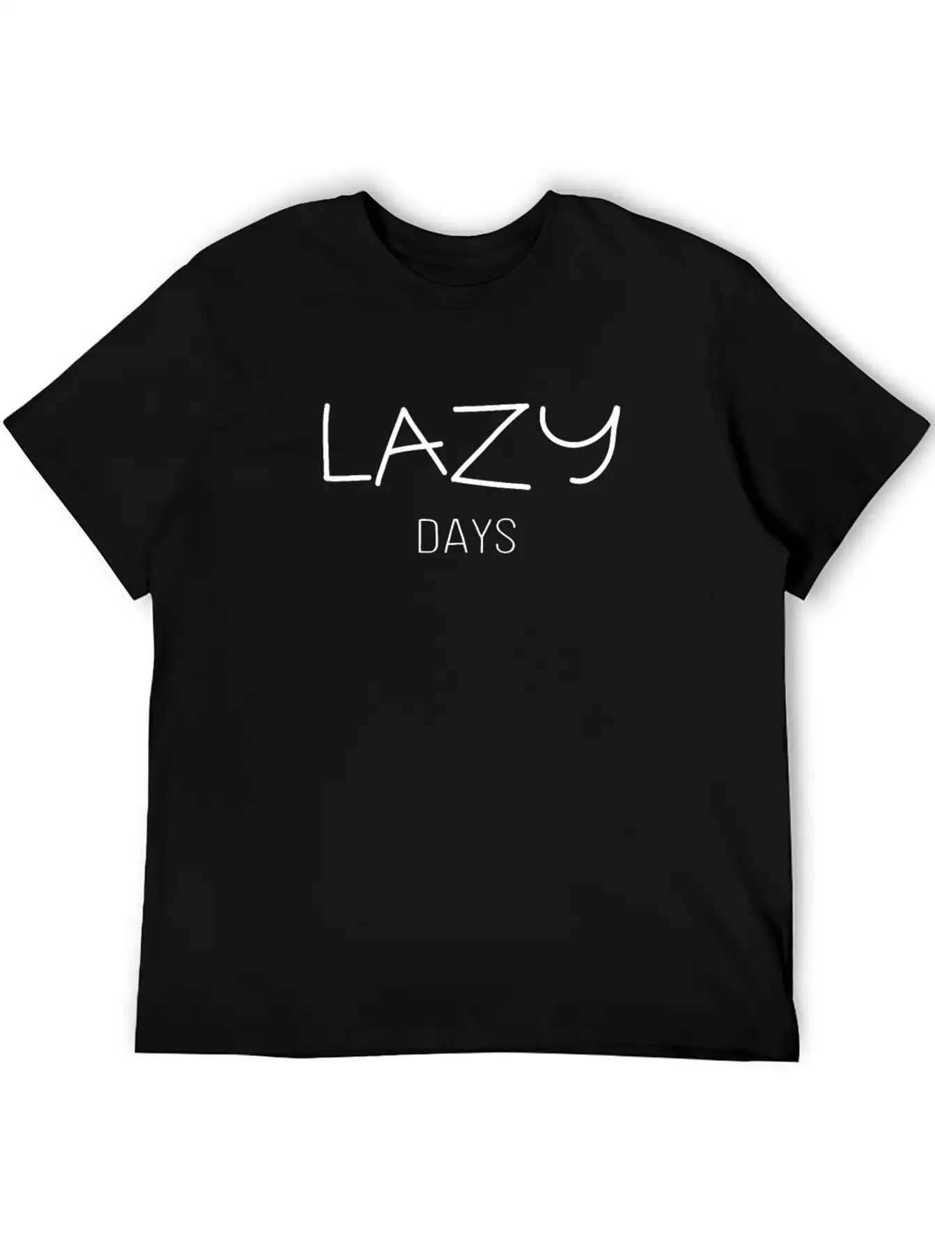 Lazy Days Relaxed Everyday Tee – Lightweight And Durable Cotton