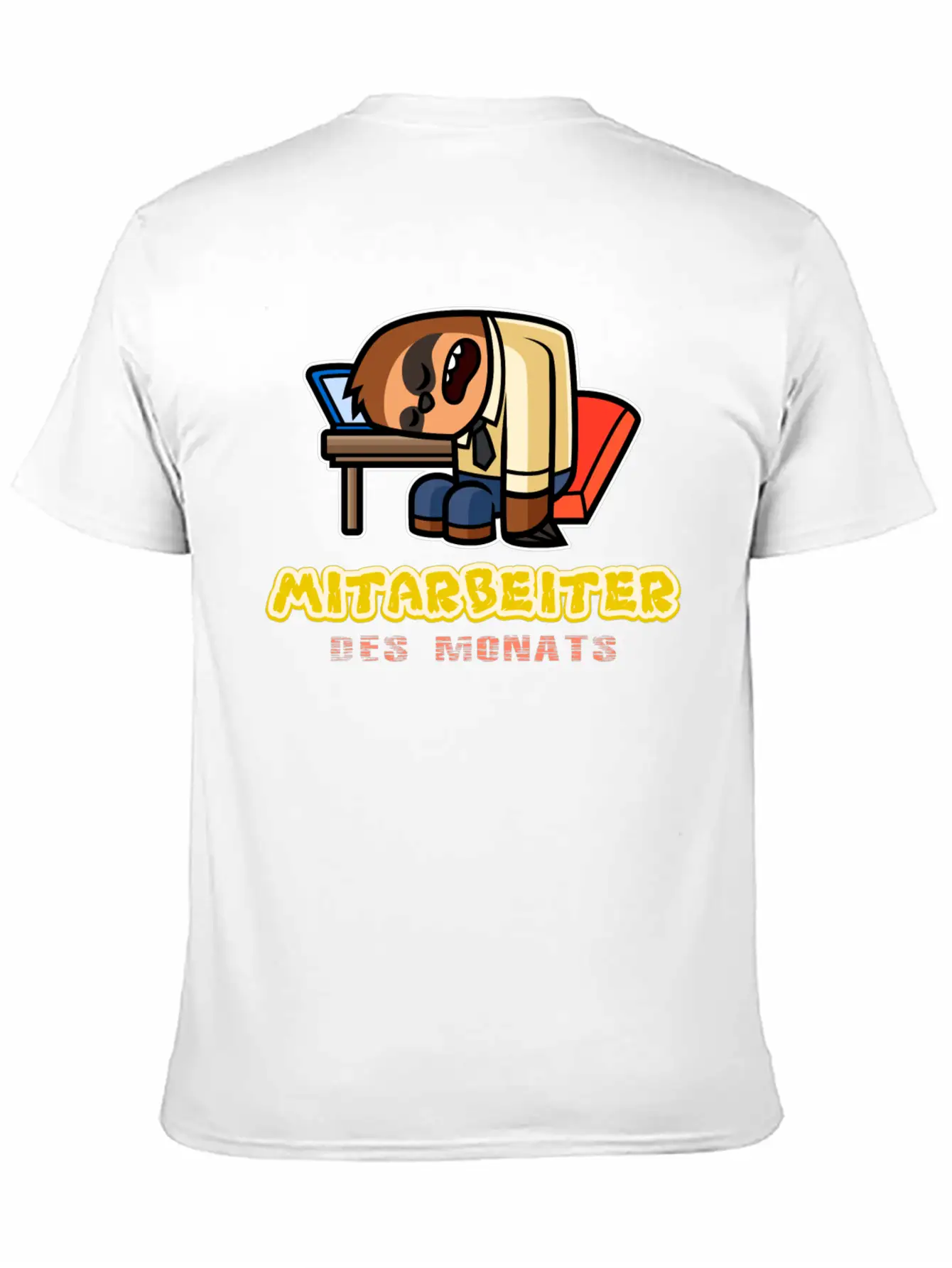 Lazy Sloth Funny Animal Essential Unisex Summer Tee – Soft Cotton Casual Fit