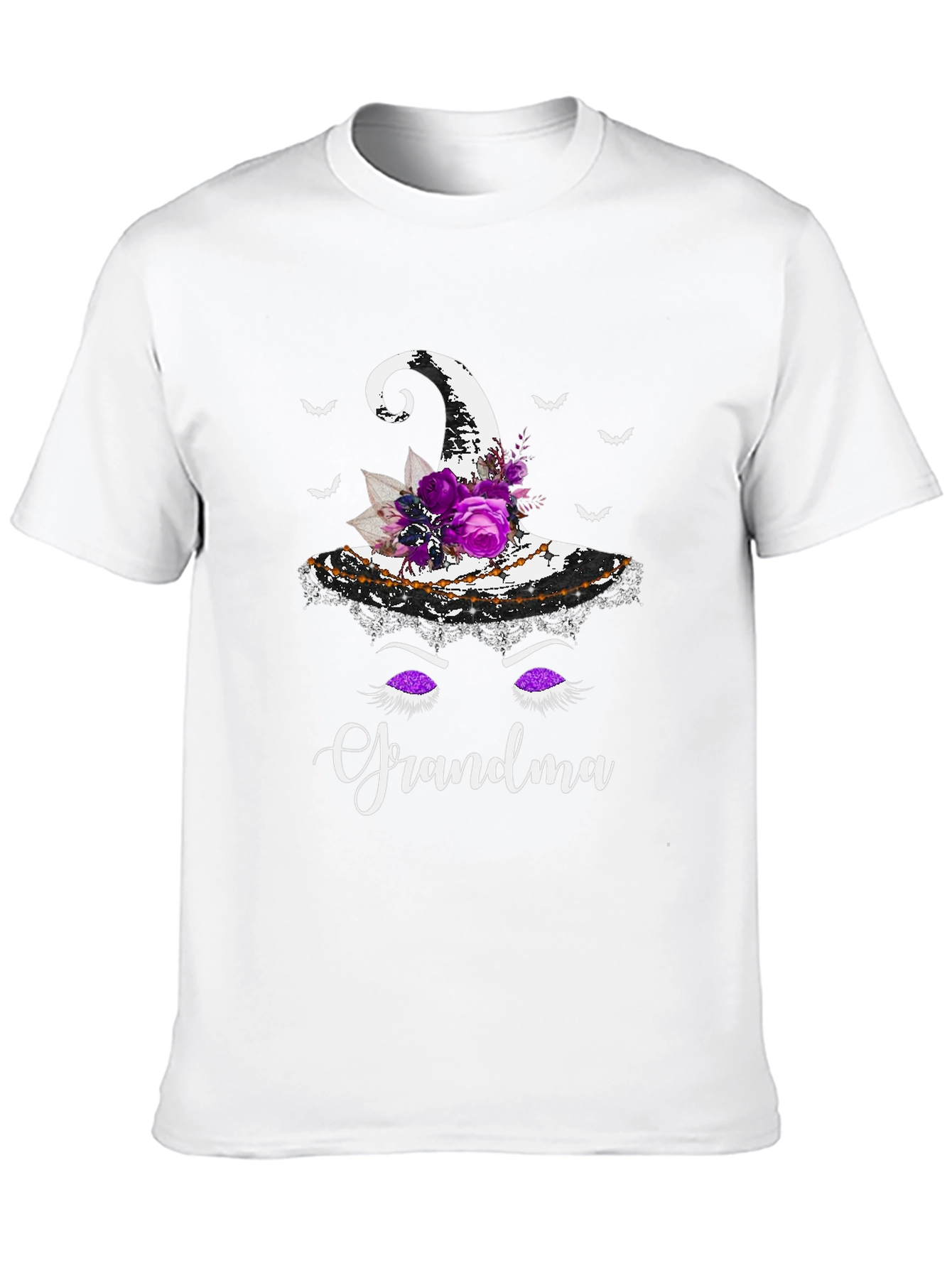 Grandma Witch Hat Halloween T-Shirt