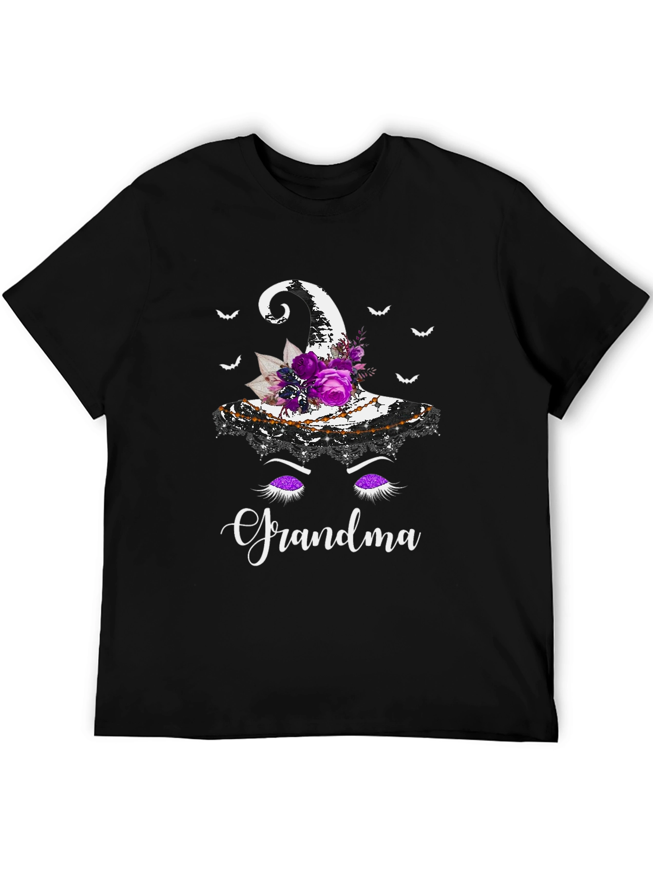 Grandma Witch Hat Halloween T-Shirt