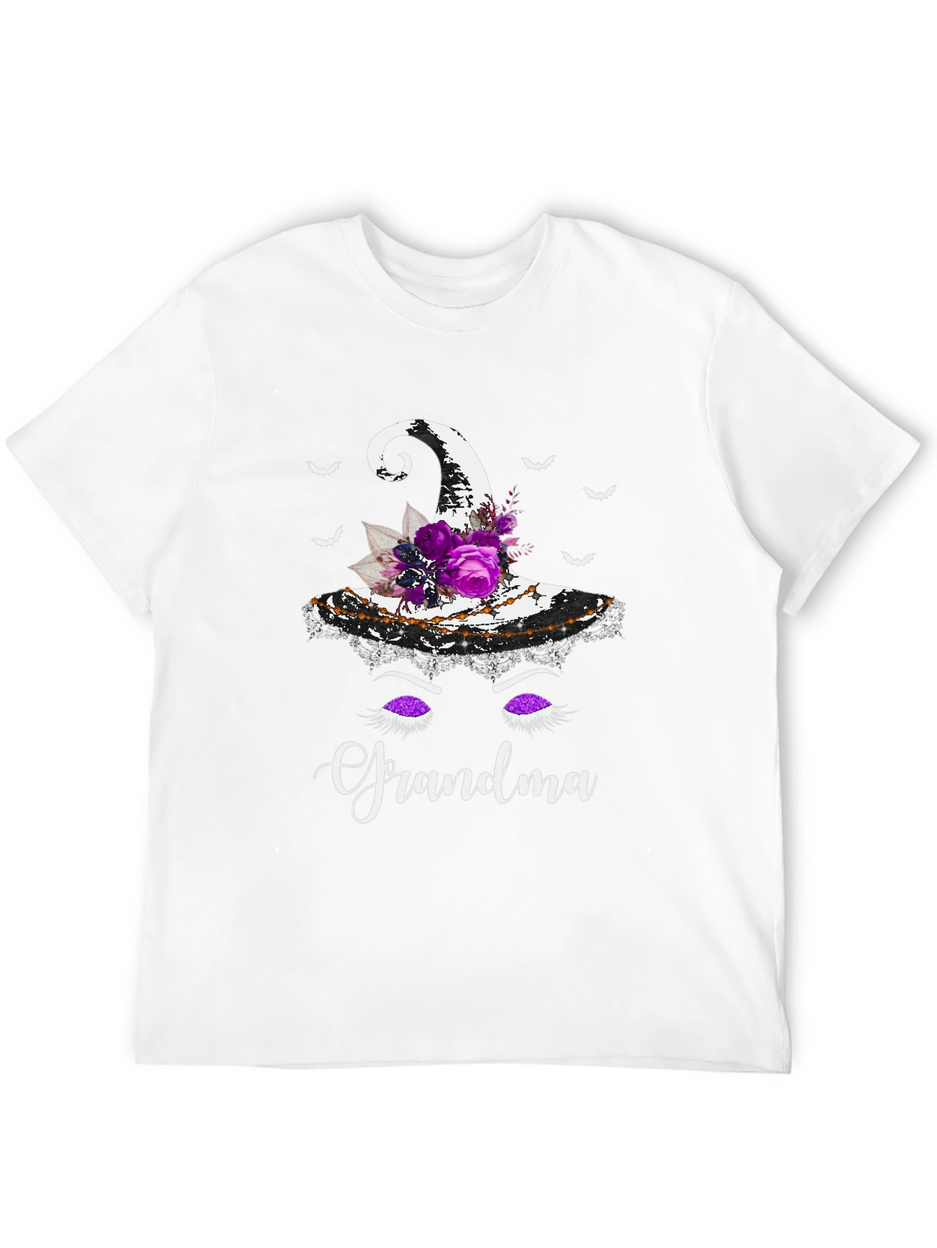 Grandma Witch Hat Halloween T-Shirt
