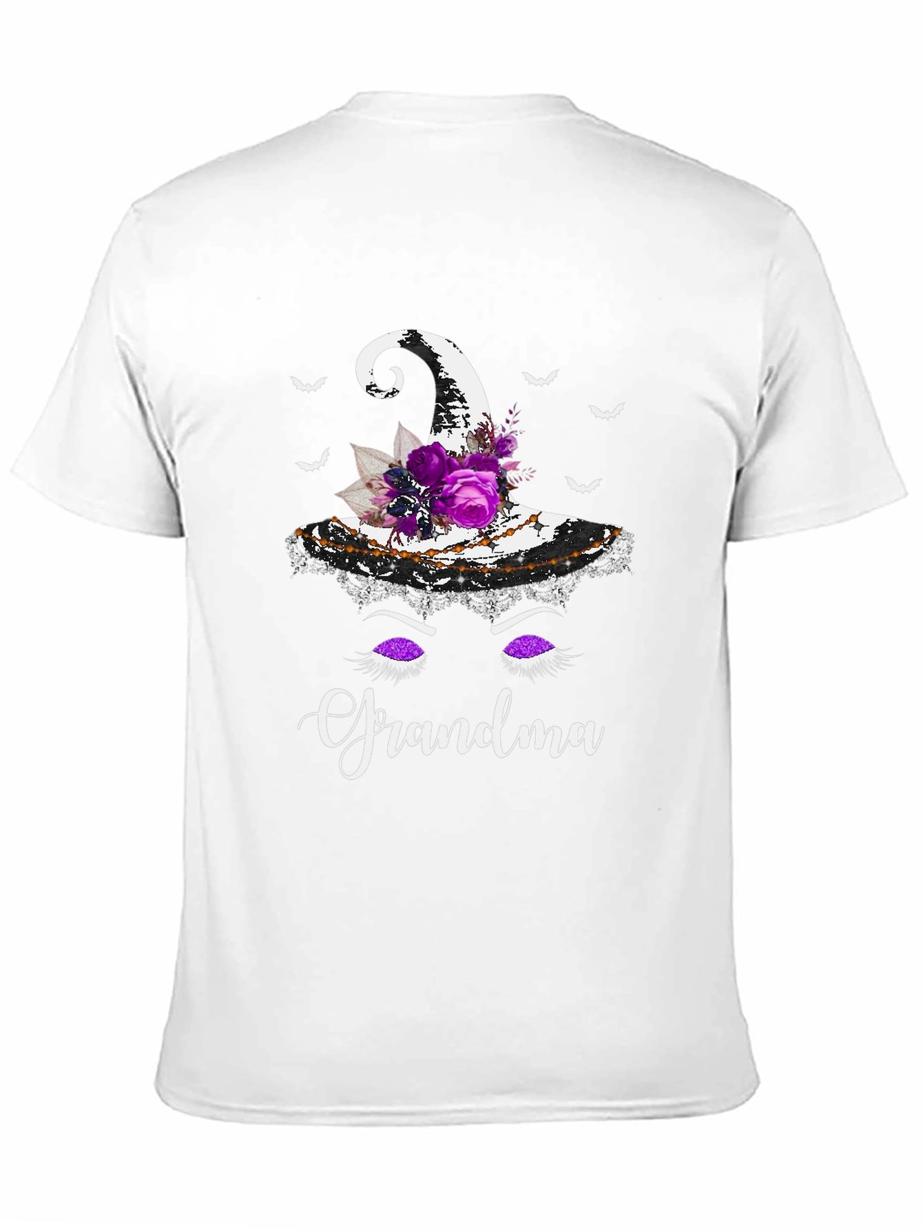 Grandma Witch Hat Halloween T-Shirt