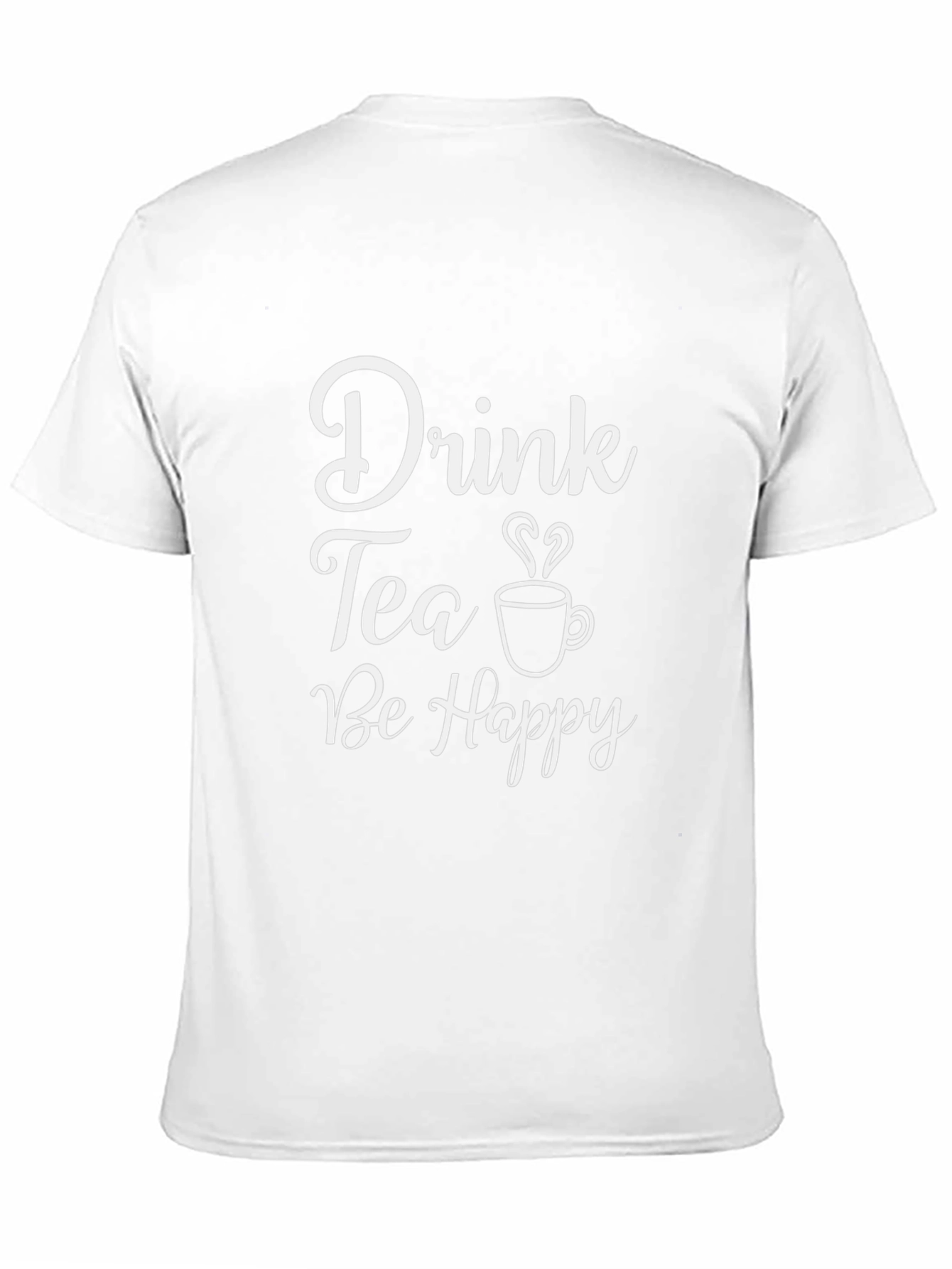 Drink Tea Be Happy Graphic T-Shirt