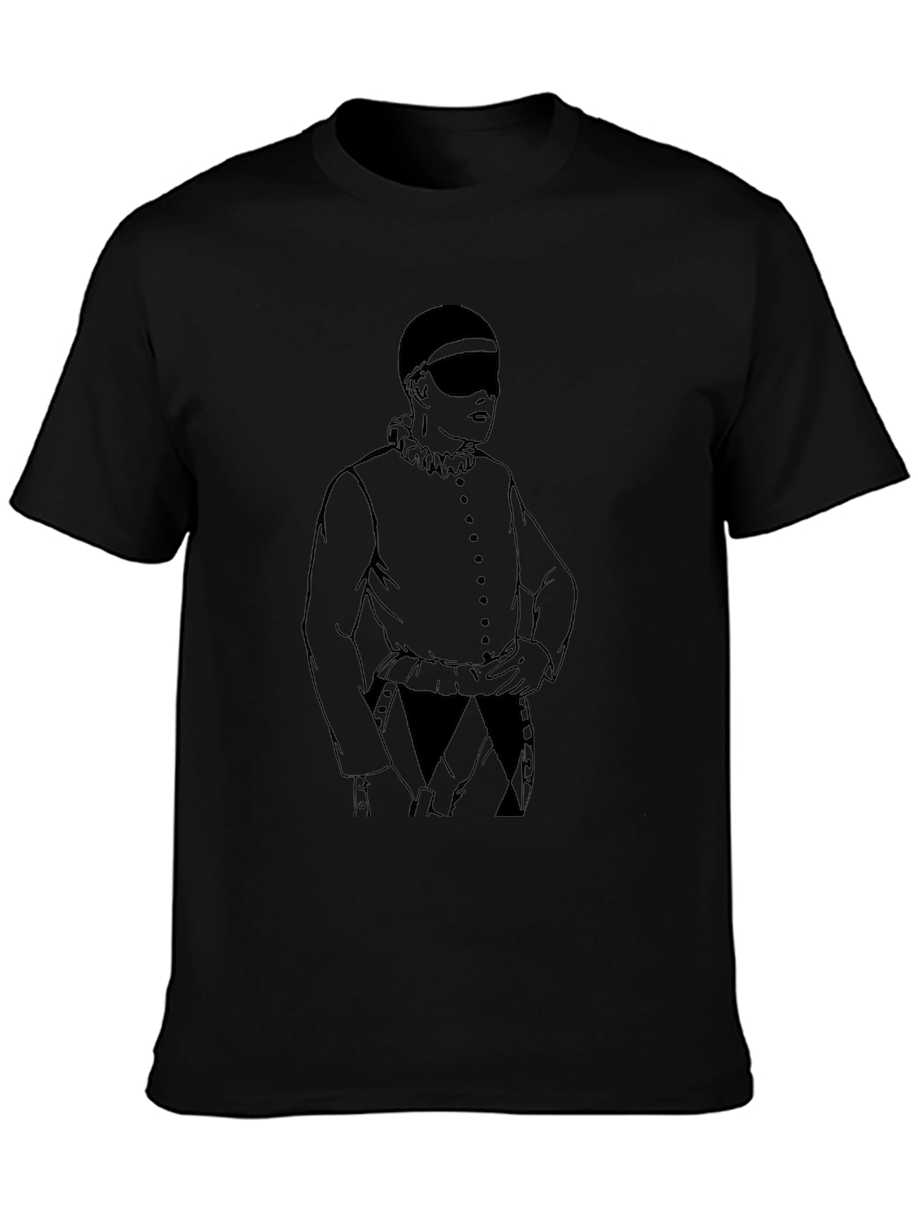 Harlequin T-Shirt - Unique Costume Design Tee