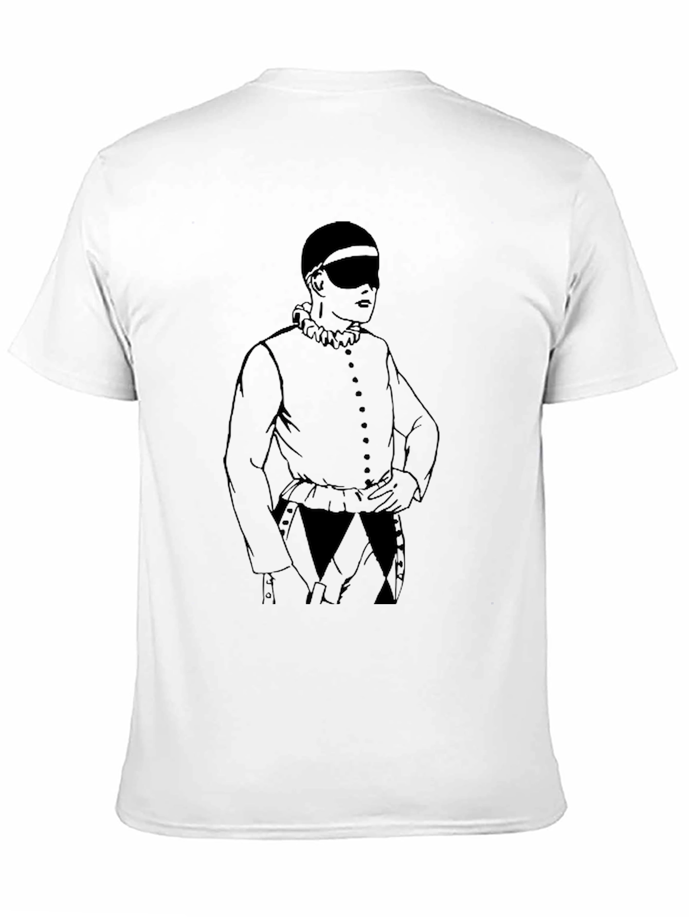 Harlequin T-Shirt - Unique Costume Design Tee