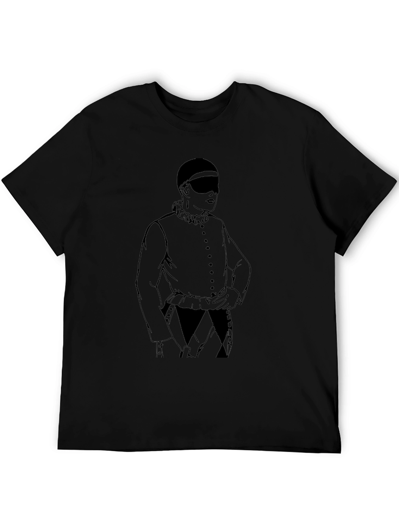 Harlequin T-Shirt - Unique Costume Design Tee