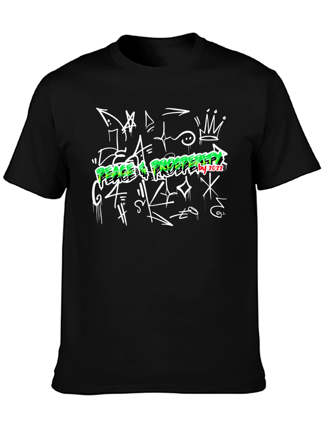 Peace & Prosperity Graphic T-Shirt