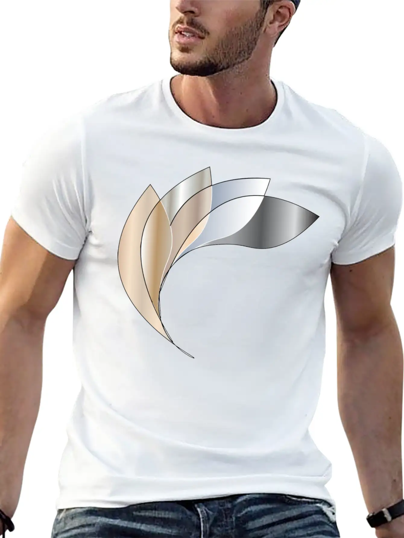 Leaf Stylish Everyday T-Shirt – Unisex Basic Cotton Tee