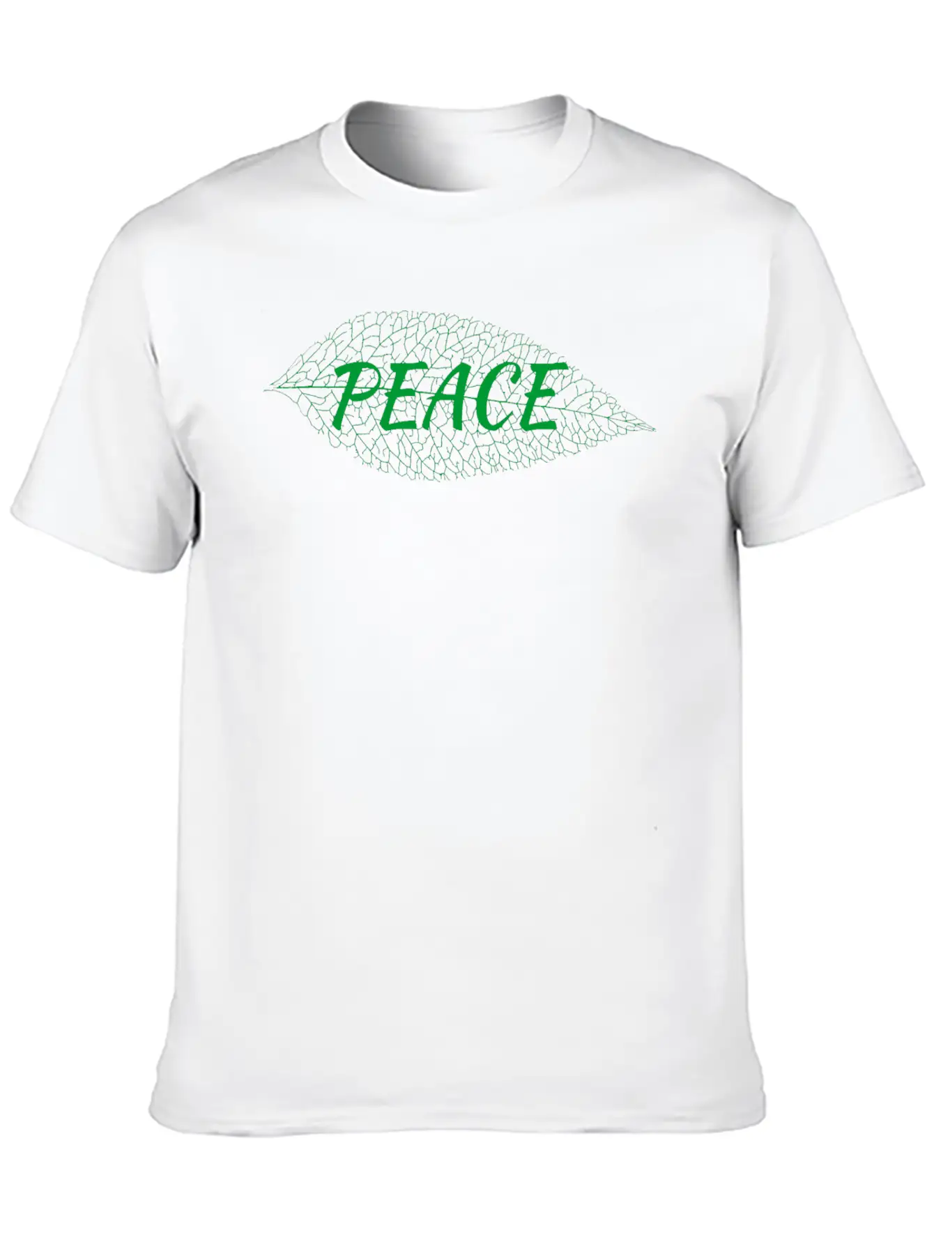 Leaf Texture Stylish Everyday T-Shirt – Unisex Basic Cotton Tee