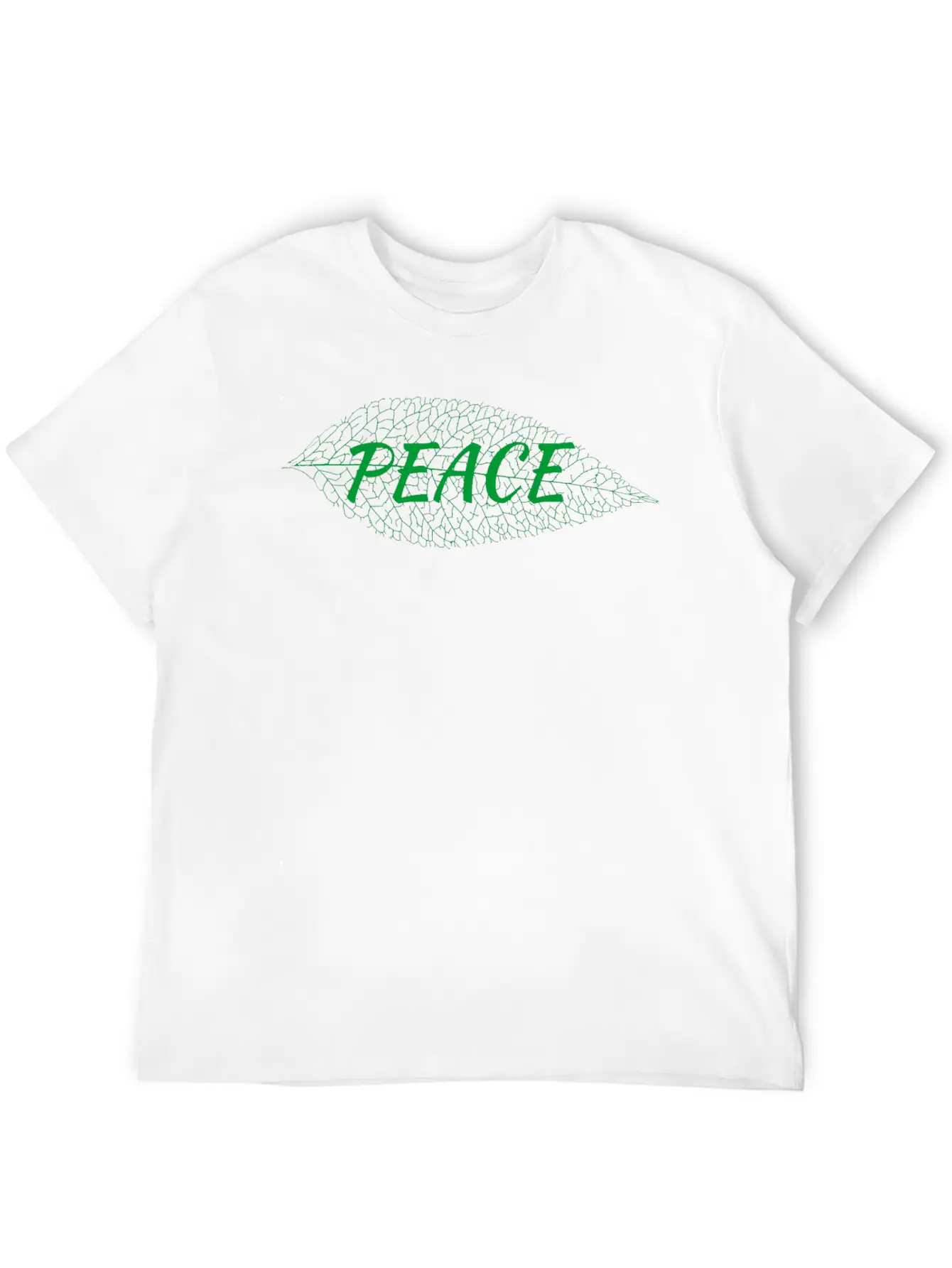 Leaf Texture Stylish Everyday T-Shirt – Unisex Basic Cotton Tee