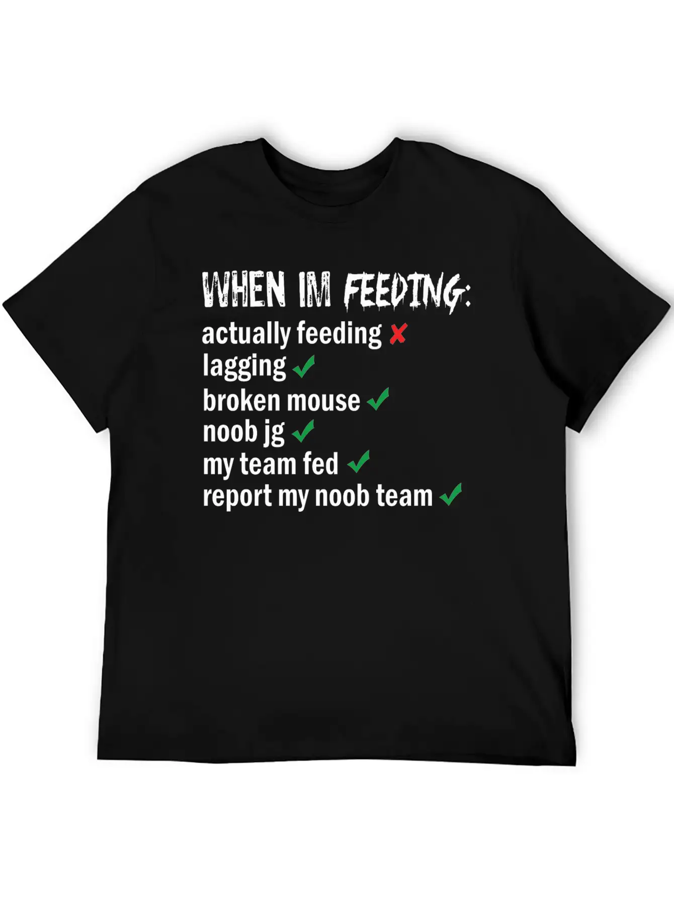 League Of Legends Feeding Essential Unisex Summer Tee – Soft Cotton Casual Fit