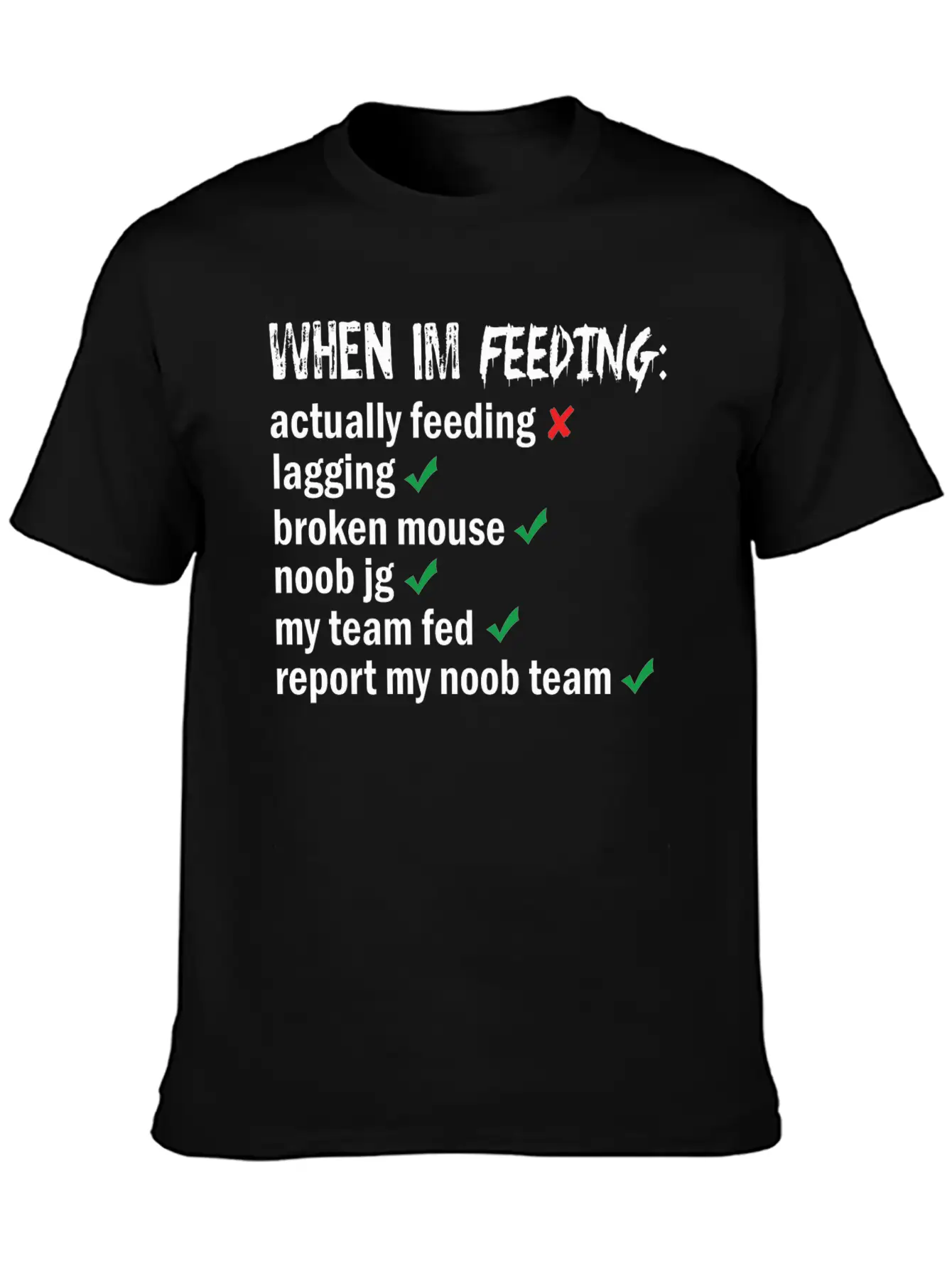 League Of Legends Feeding Essential Unisex Summer Tee – Soft Cotton Casual Fit