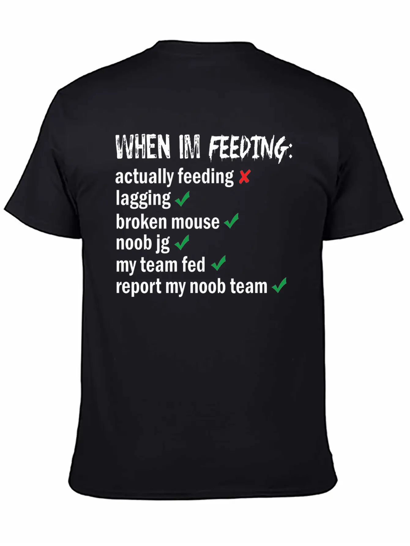 League Of Legends Feeding Essential Unisex Summer Tee – Soft Cotton Casual Fit