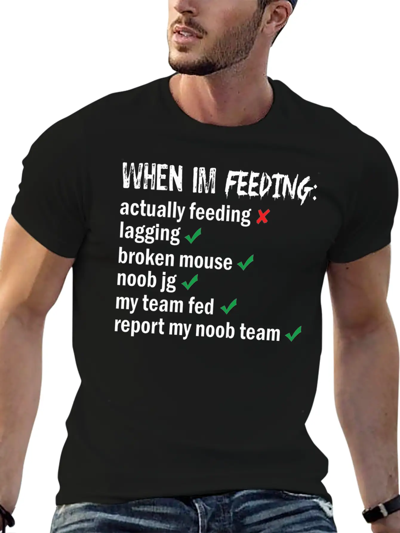 League Of Legends Feeding Essential Unisex Summer Tee – Soft Cotton Casual Fit