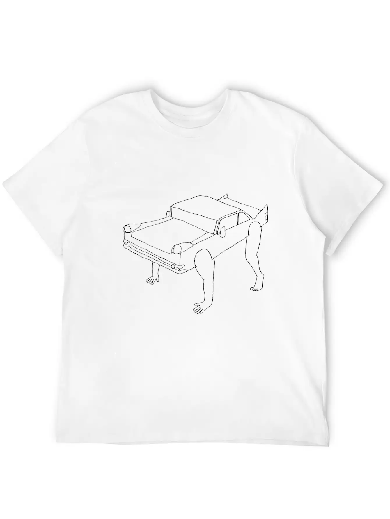Leg Car Stylish Everyday T-Shirt – Unisex Basic Cotton Tee