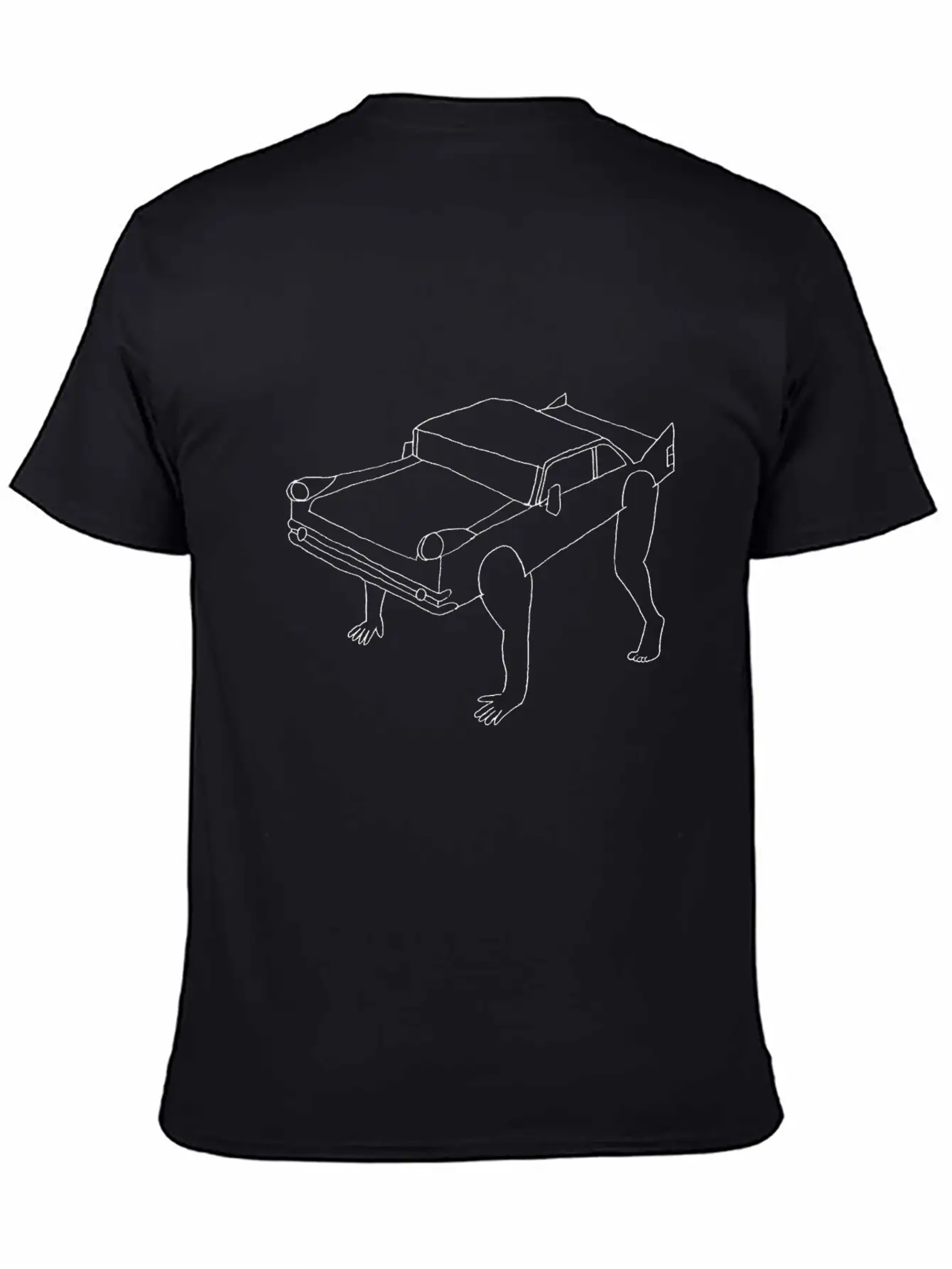Leg Car Stylish Everyday T-Shirt – Unisex Basic Cotton Tee