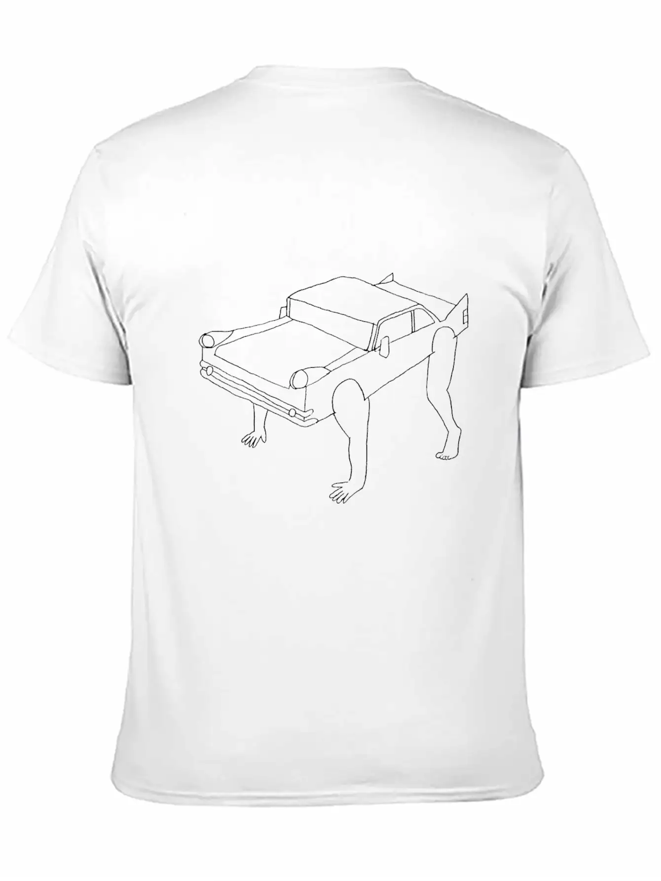 Leg Car Stylish Everyday T-Shirt – Unisex Basic Cotton Tee