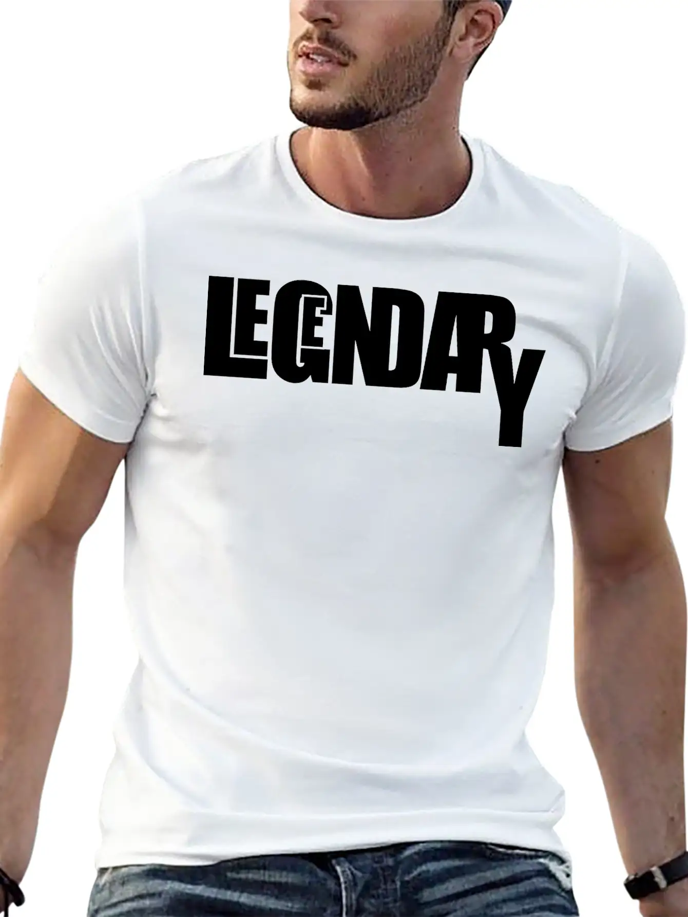 Legendary Basic Graphic T-Shirt – Daily Comfort In Soft Cotton