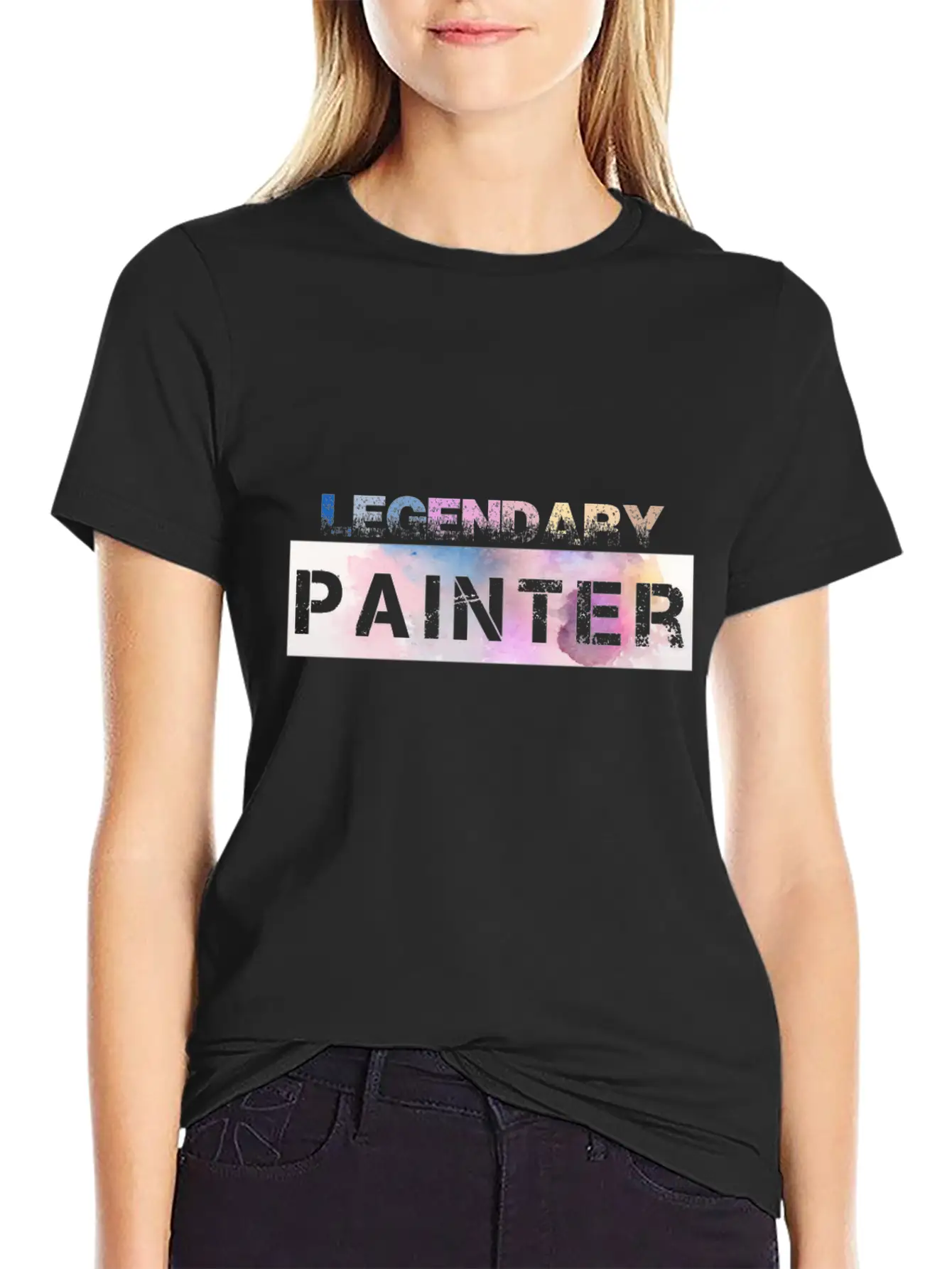 Legendary Painter Gift | Painting Art Artist Draw Stylish Everyday T-Shirt – Unisex Basic Cotton Tee