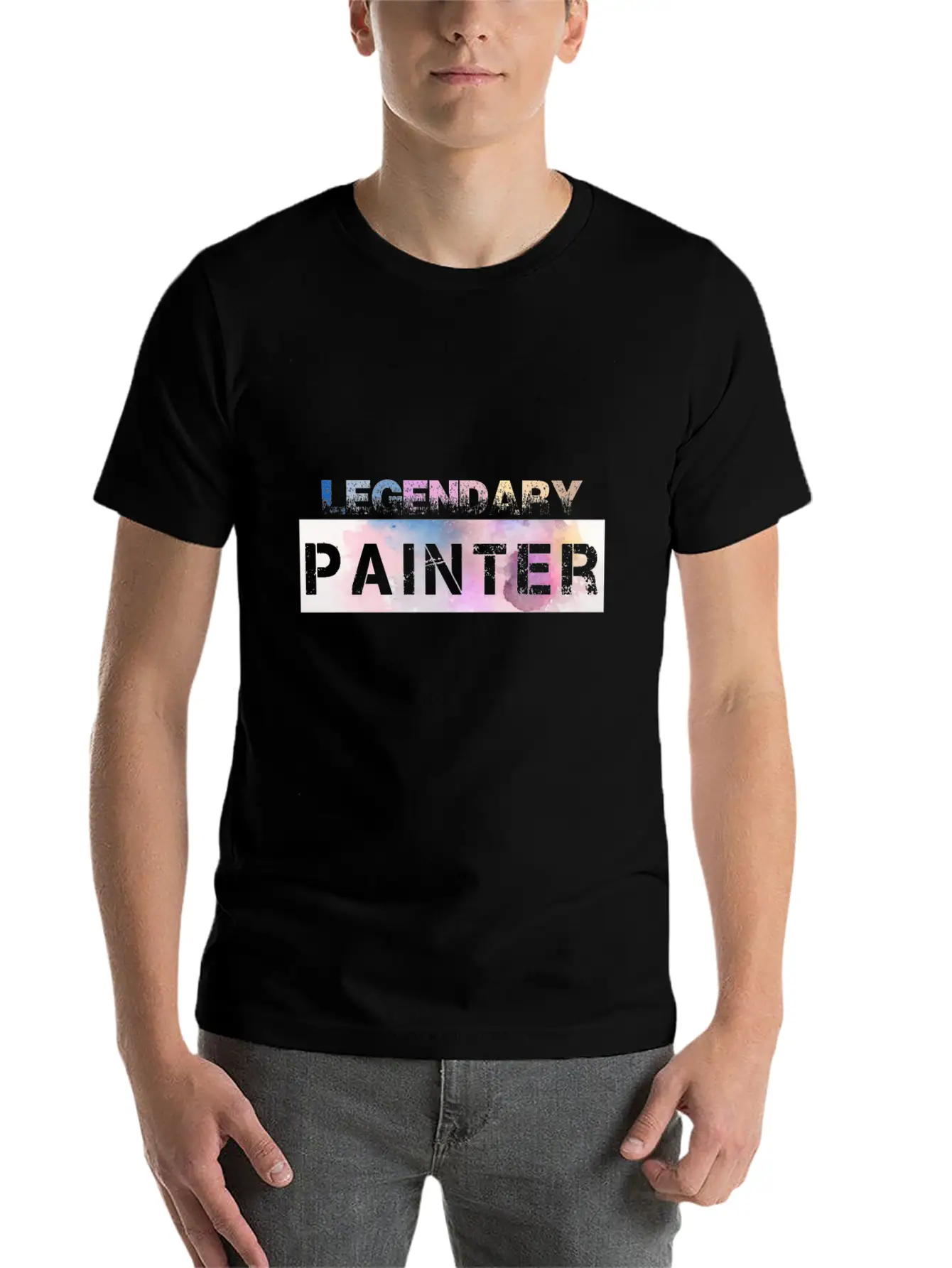 Legendary Painter Gift | Painting Art Artist Draw Stylish Everyday T-Shirt – Unisex Basic Cotton Tee